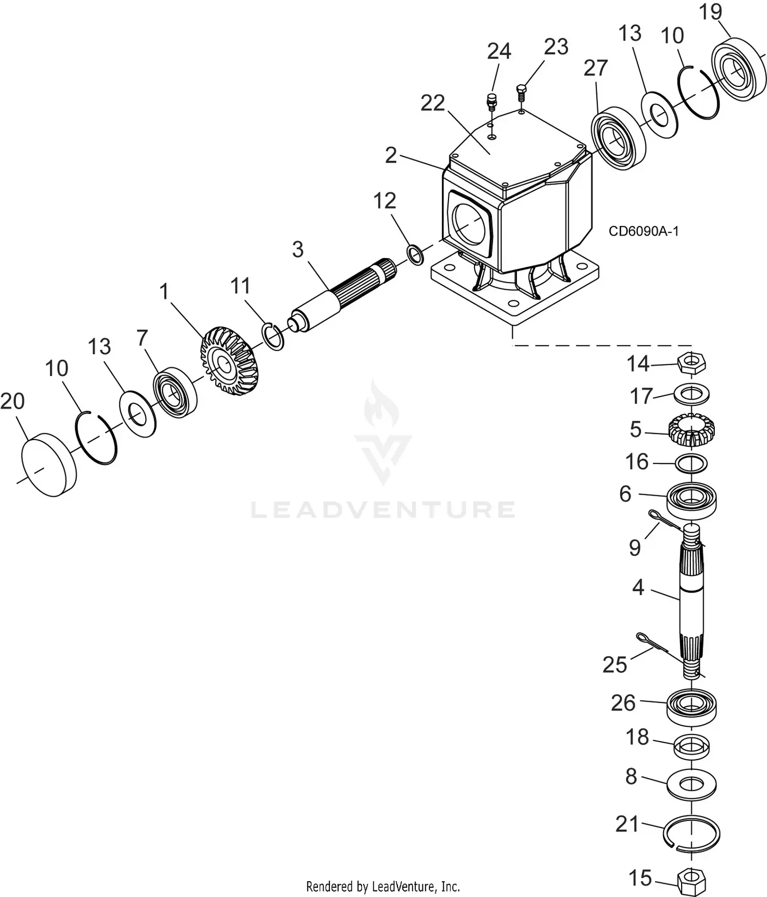 Woods TKP60.40 Turfkeeper Pro Parts Diagrams