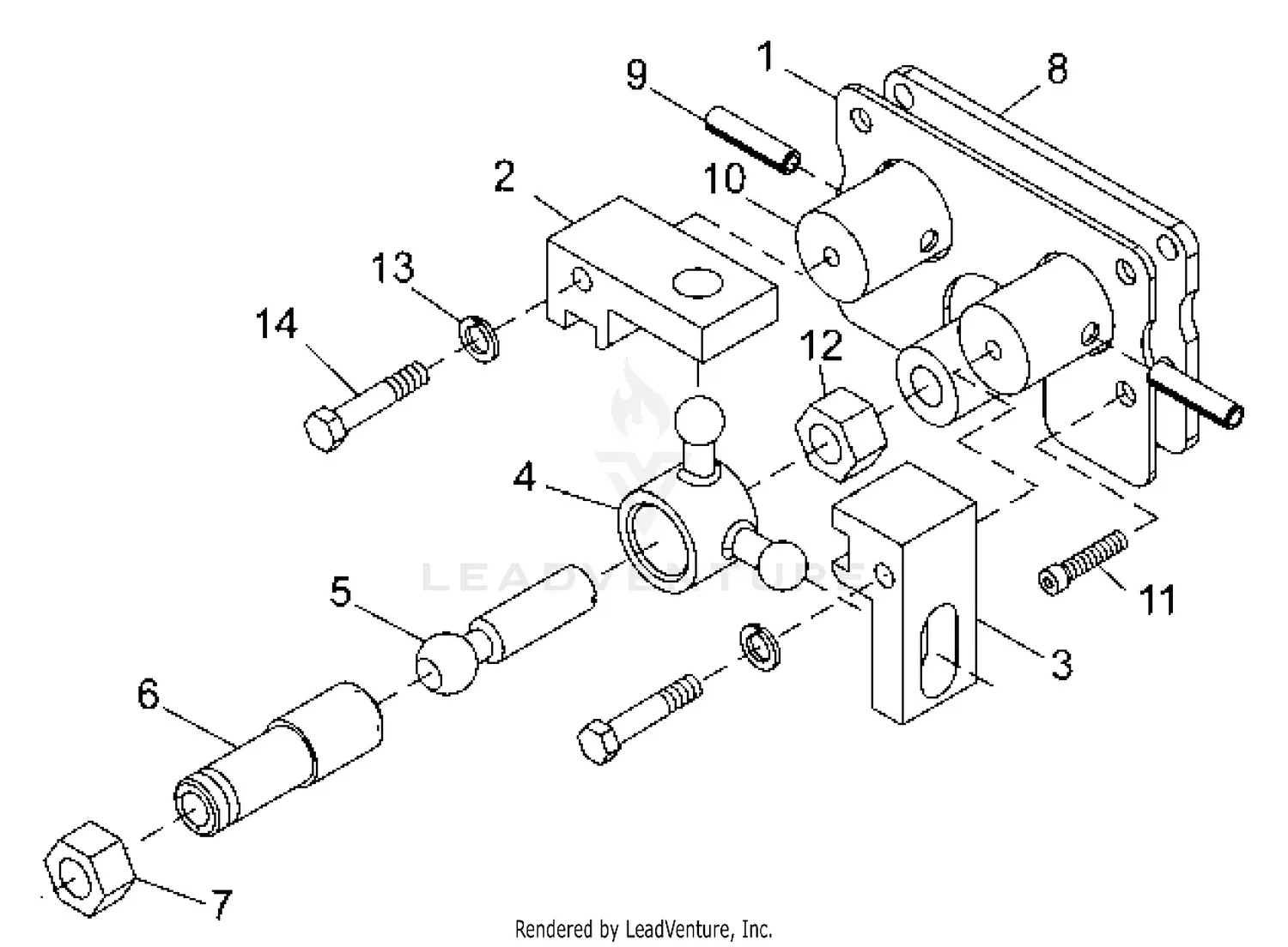 Woods Valve Repair Parts 1024251 Parts Diagrams