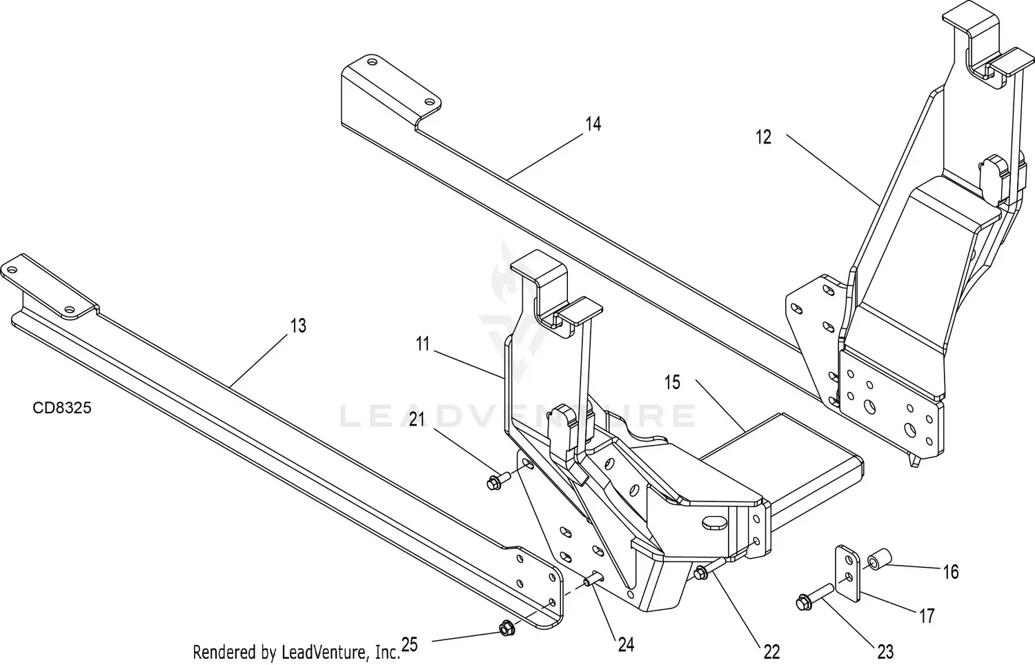 Woods LD102 Parts Diagrams