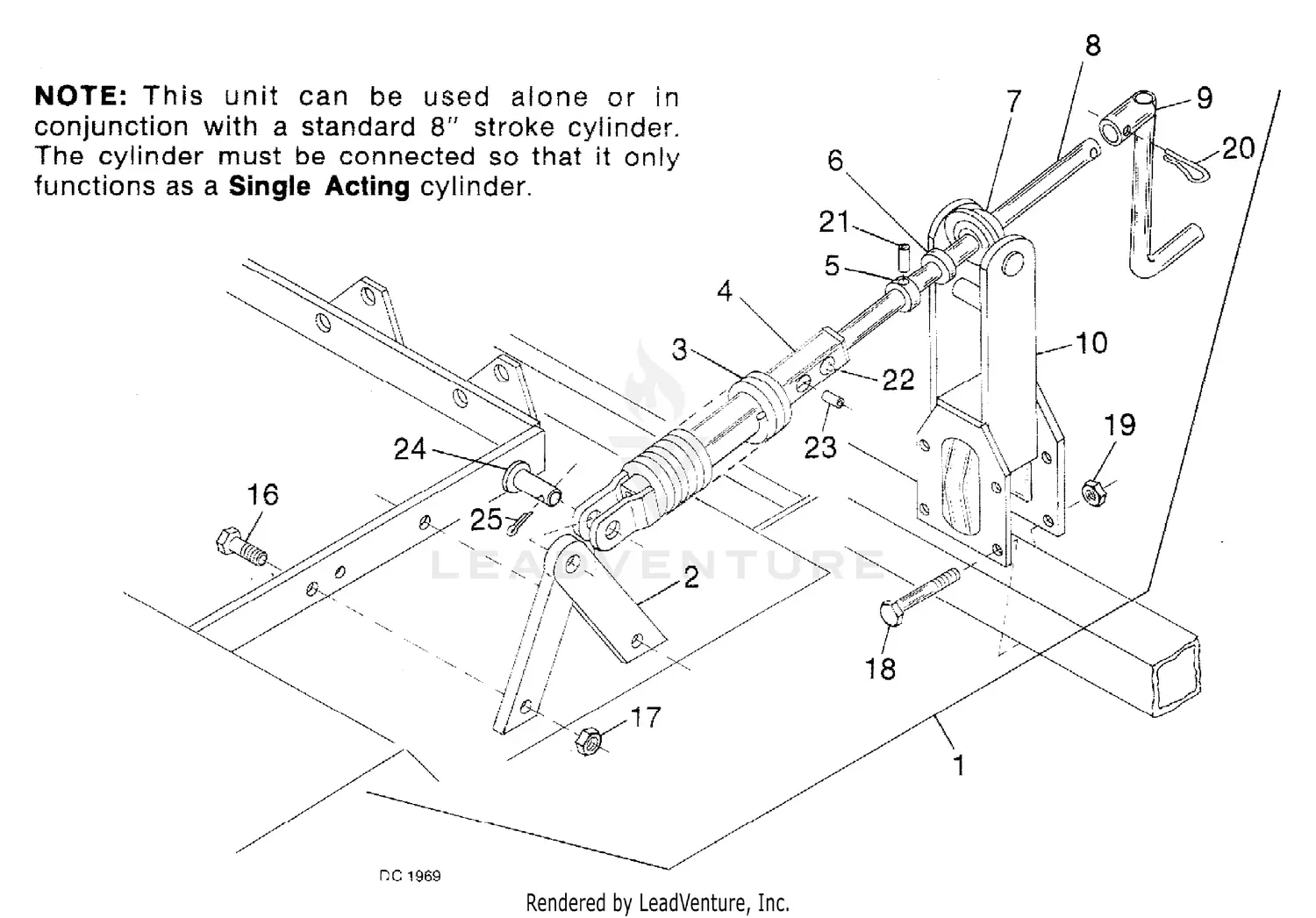 Woods 312-1 Batwing Parts Diagrams