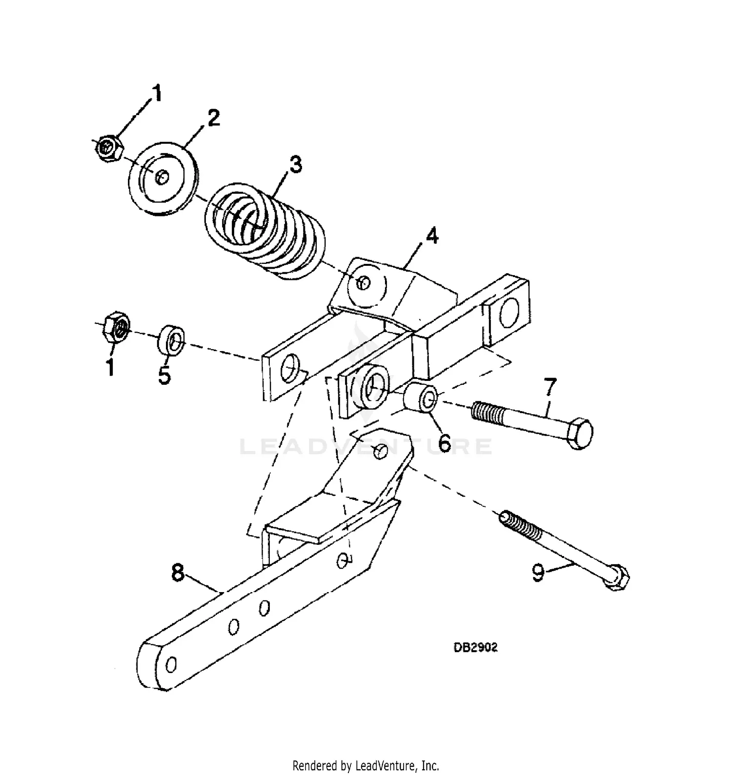 Woods HD315-5 Batwing Parts Diagrams