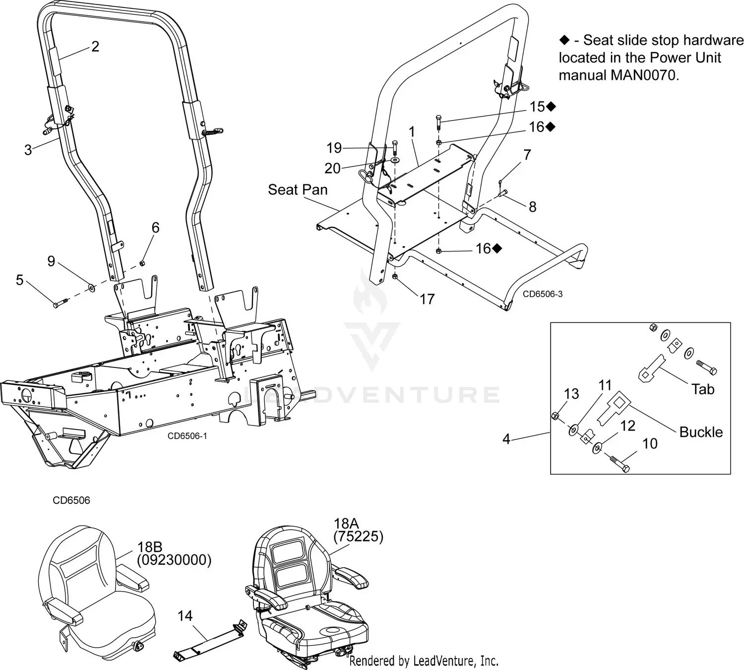 2 Post Rops Woods 2-POST FOLDING ROPS Parts Diagrams