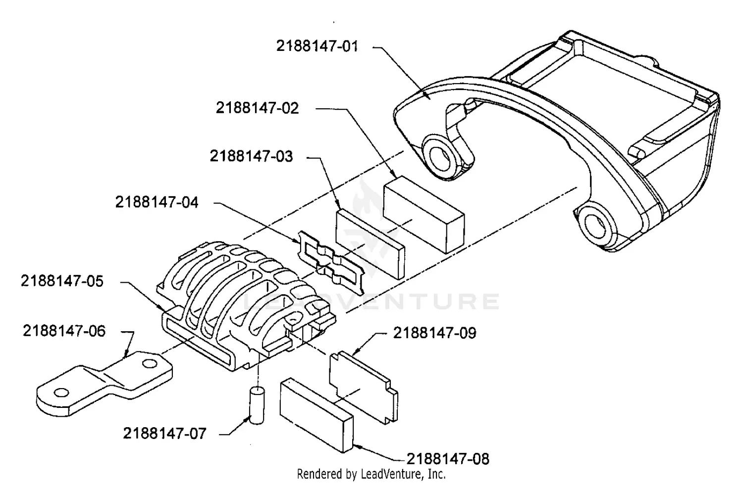 Woods MZ1952K Mow`n Machine Parts Diagrams