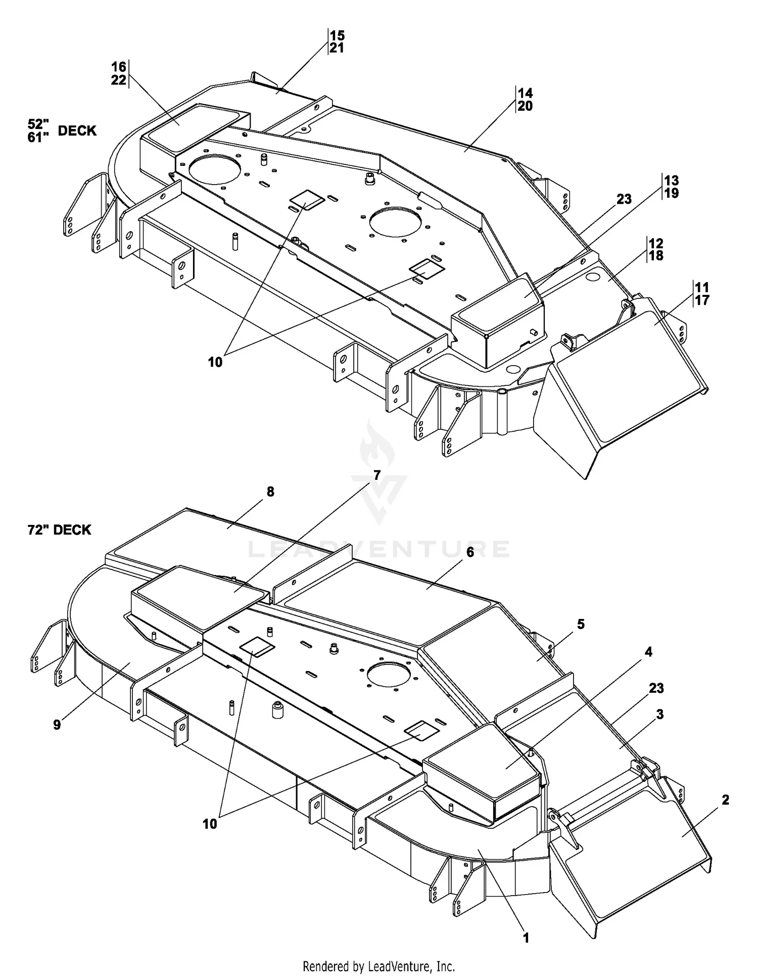 Woods MZ2652G Mow`n Machine Parts Diagrams