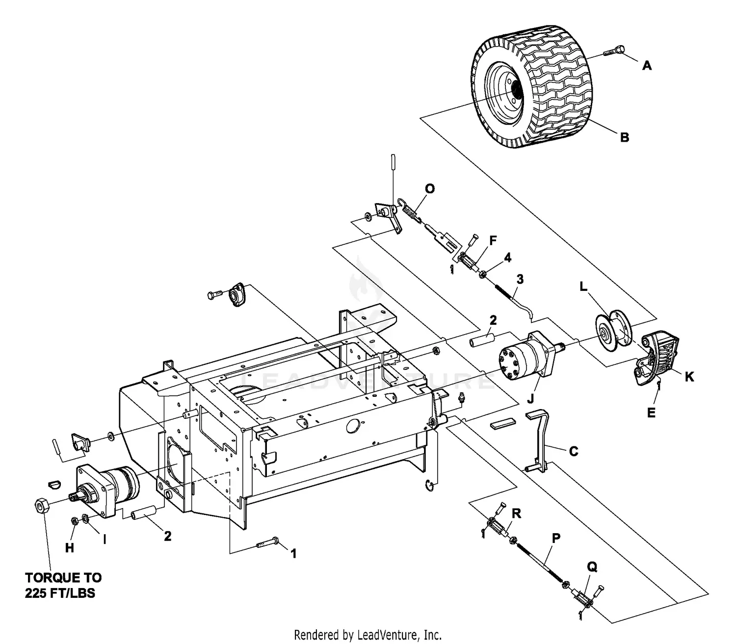Woods MZ3361G Mow`n Machine Parts Diagrams