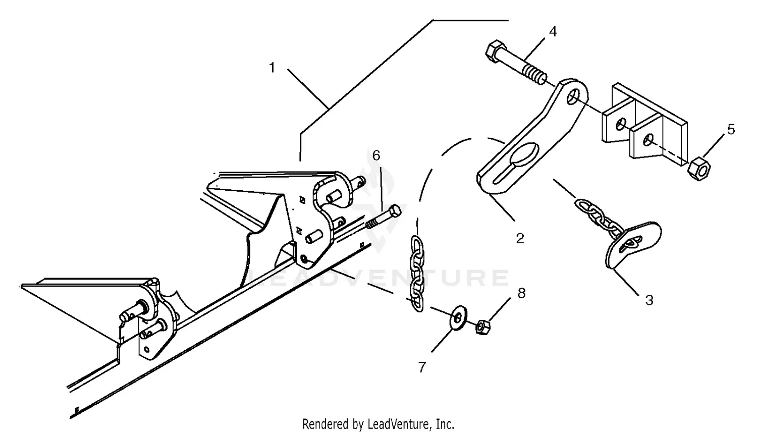 Woods BB8400P Single Spindle Parts Diagrams
