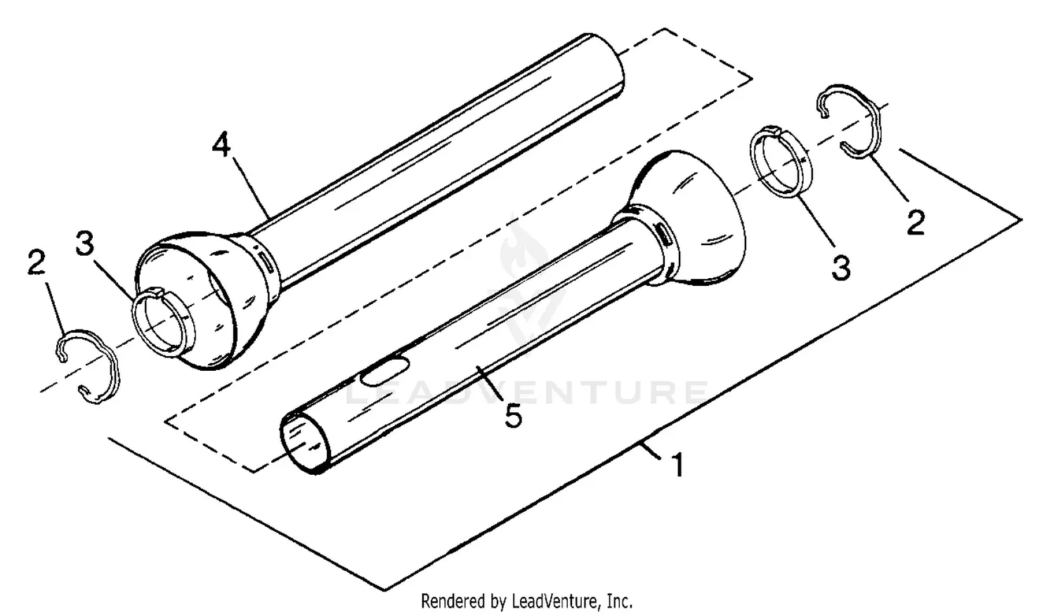 Woods MD184 Single Spindle (6/96) Parts Diagrams