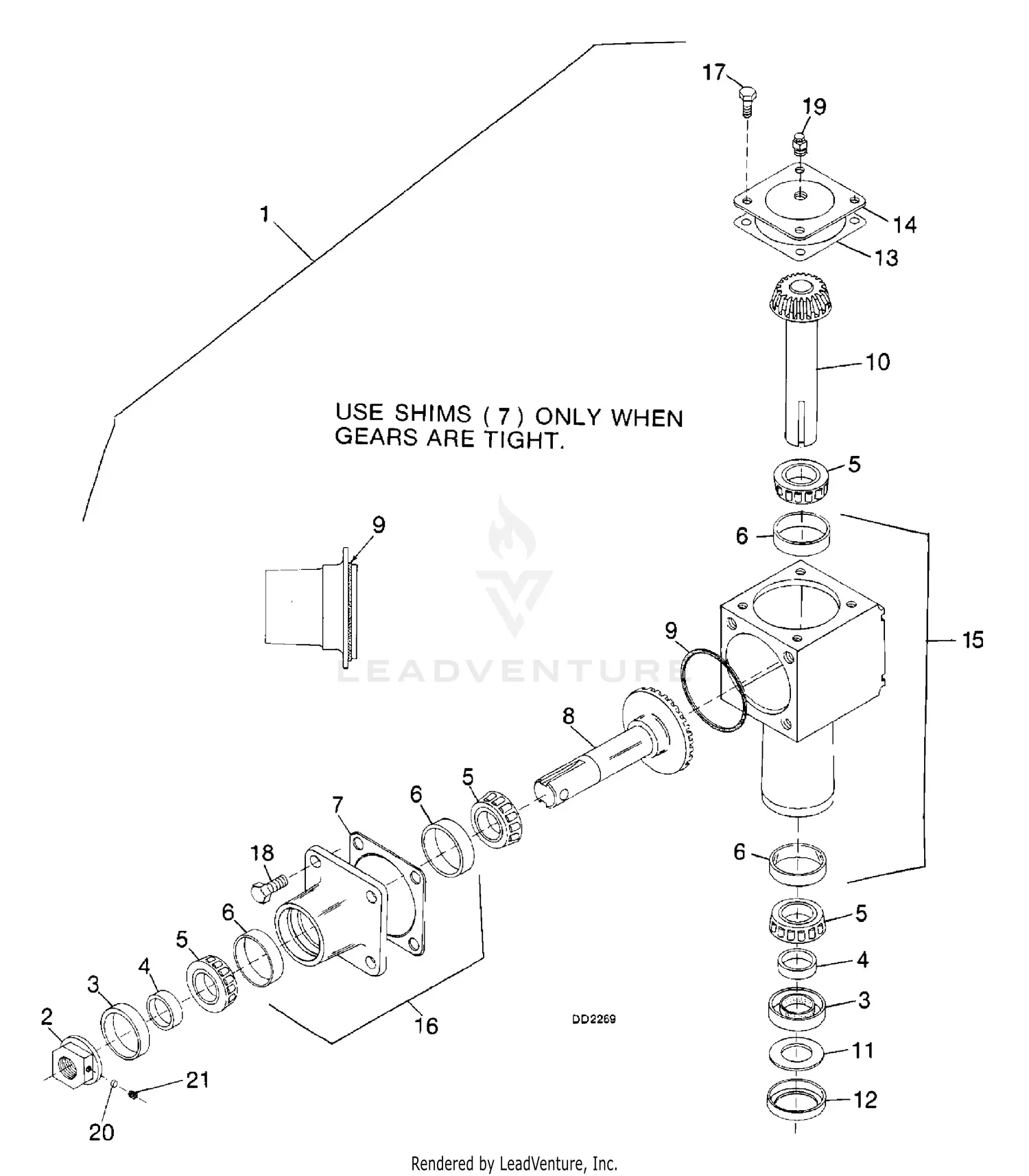Woods XT184 Single Spindle Parts Diagrams