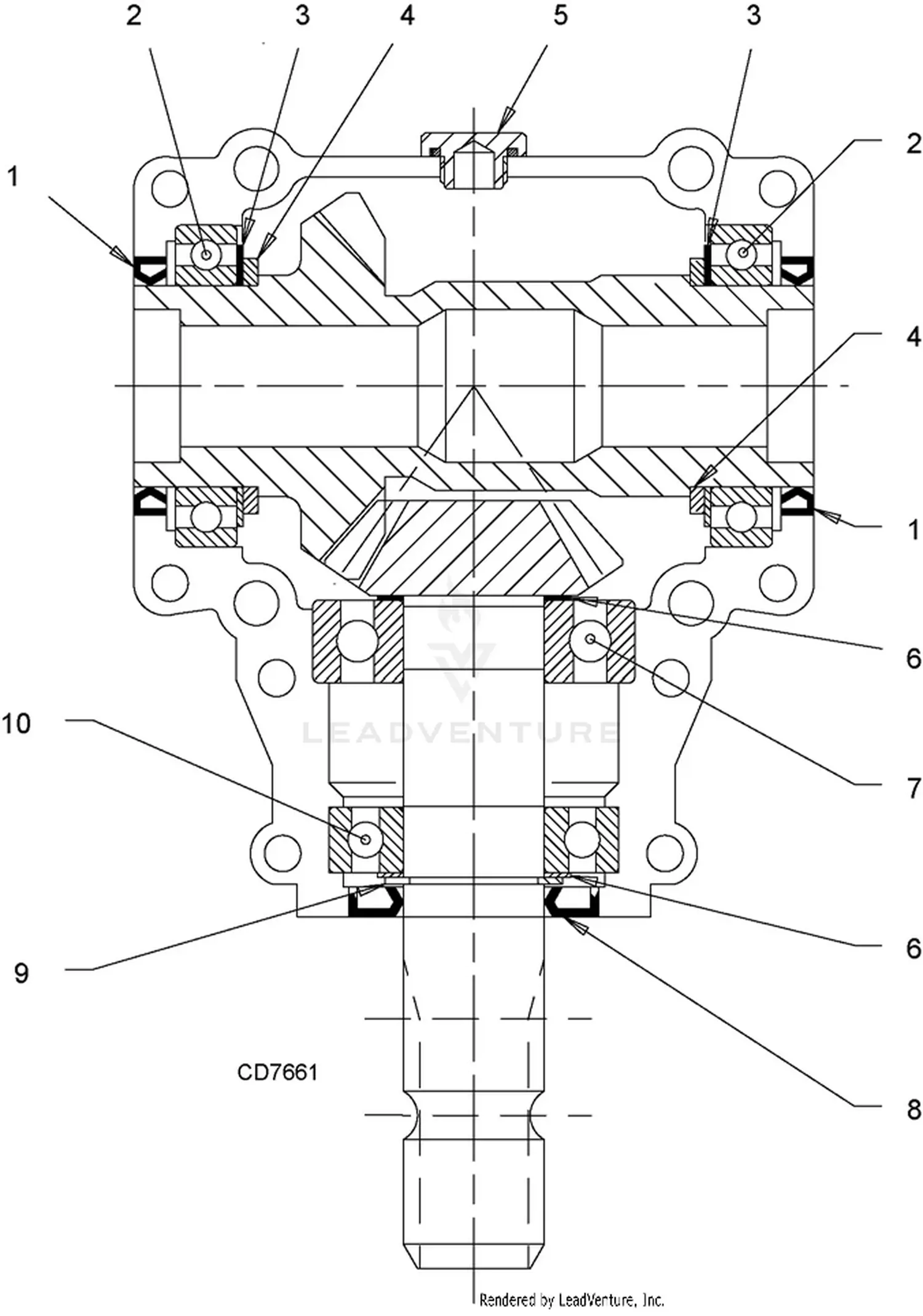 Woods TS52 Rotary Tiller Parts Diagrams