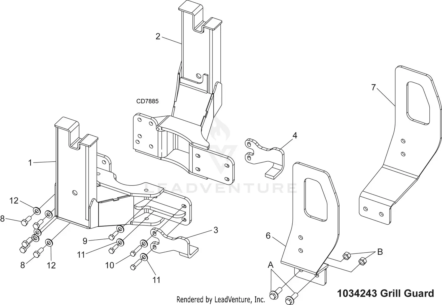 Woods LS96 Parts Diagrams