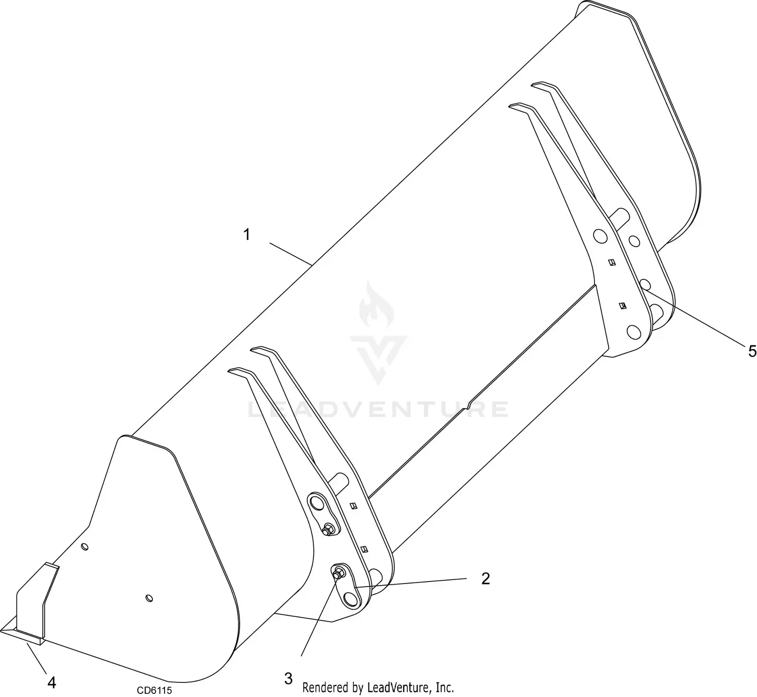 Woods LS96 Parts Diagrams