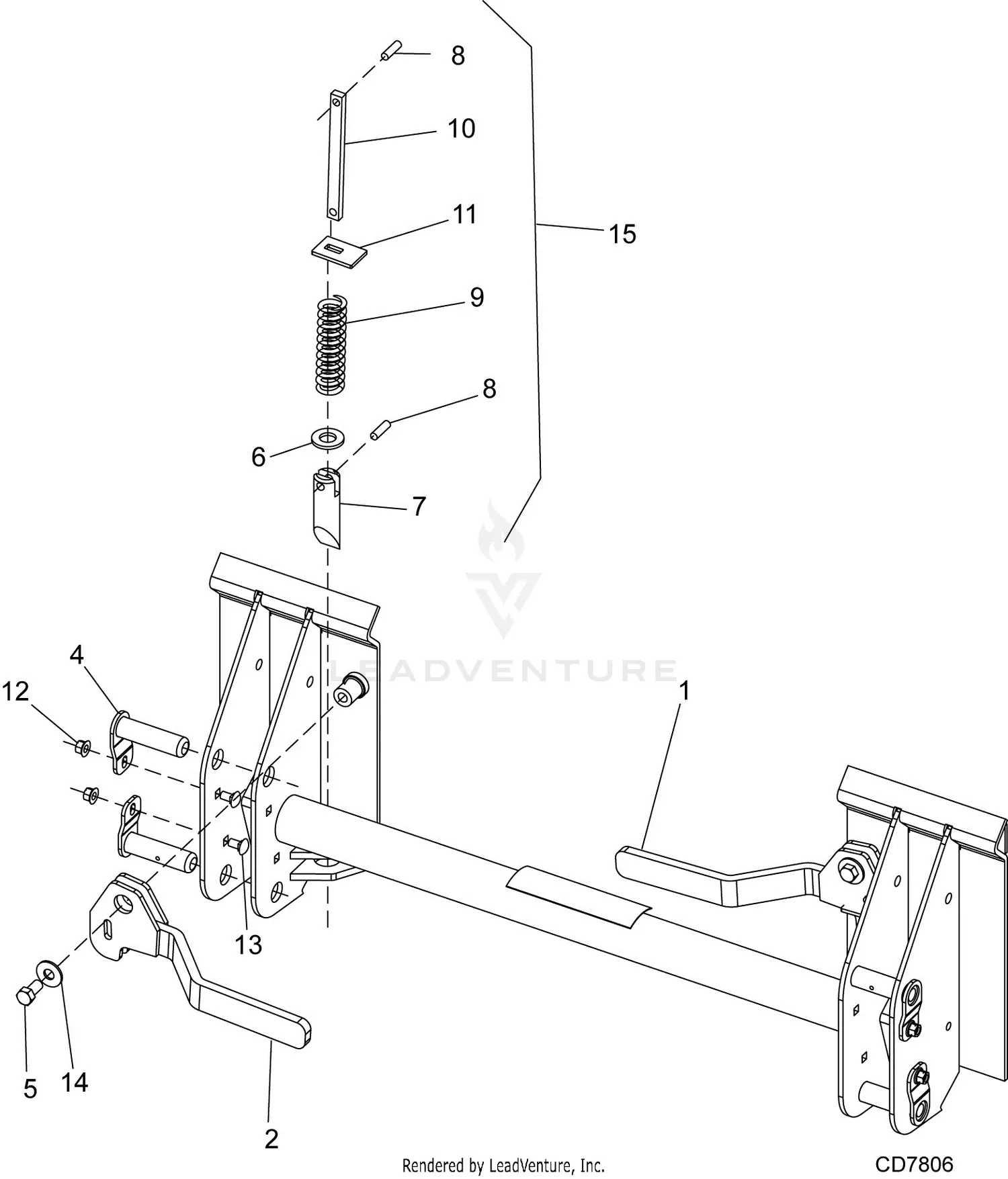 Woods LS96 Parts Diagrams