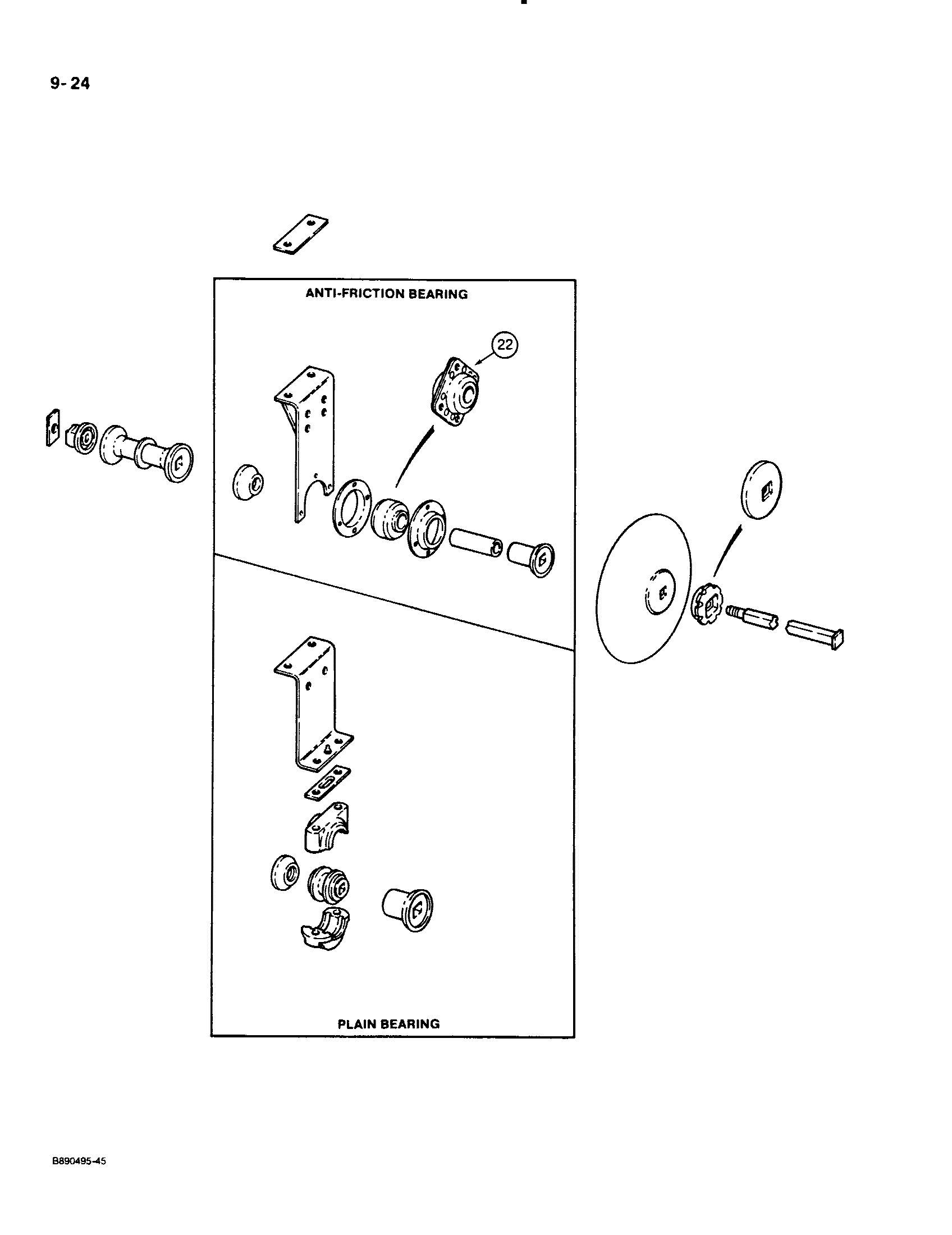 Case IH 122 - CASE IH DISK HARROW(01/86 - 12/91) Parts Diagrams