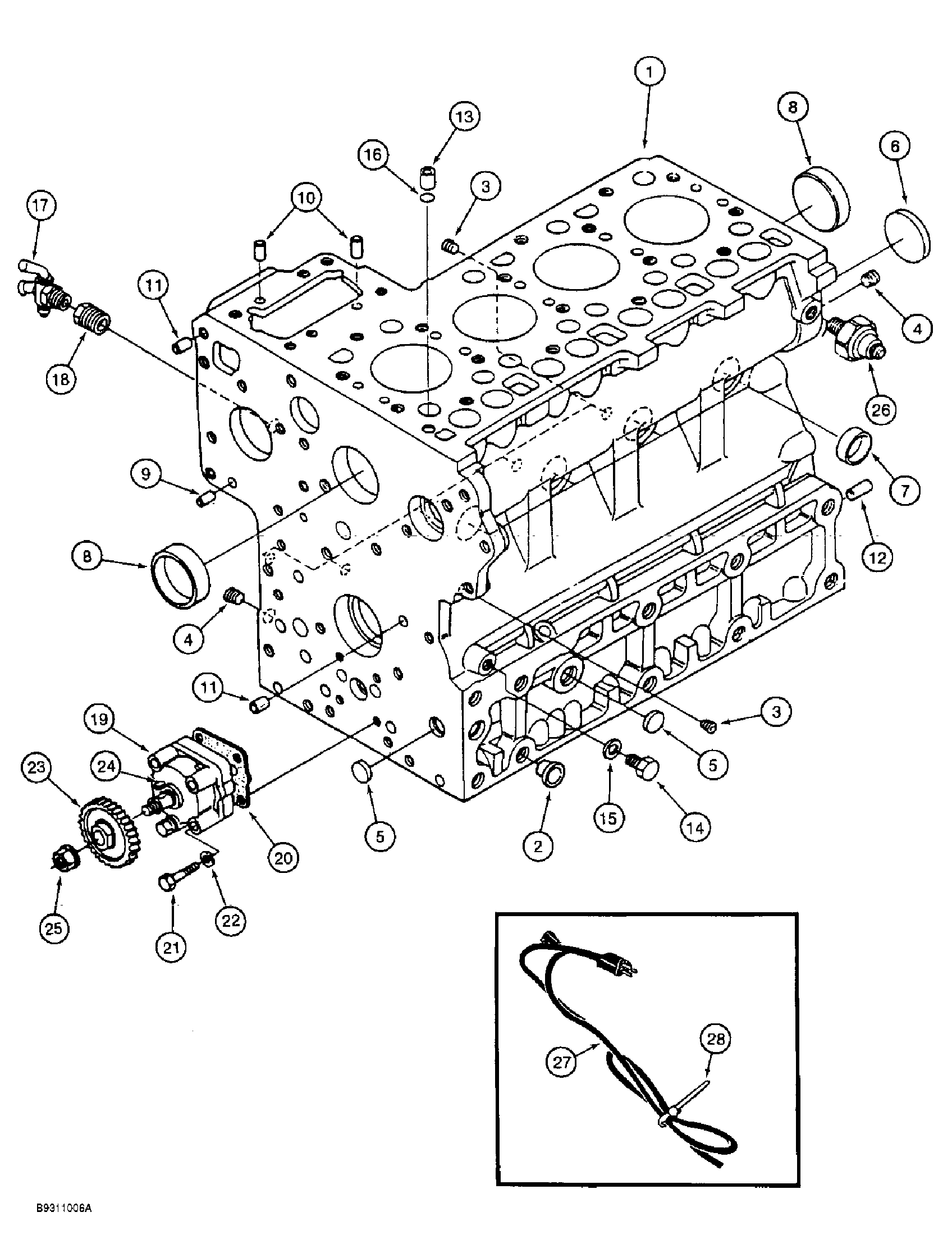 Case IH 1838 - CASE UNI-LOADER SKID STEER LOADER(01/94 - 12/96