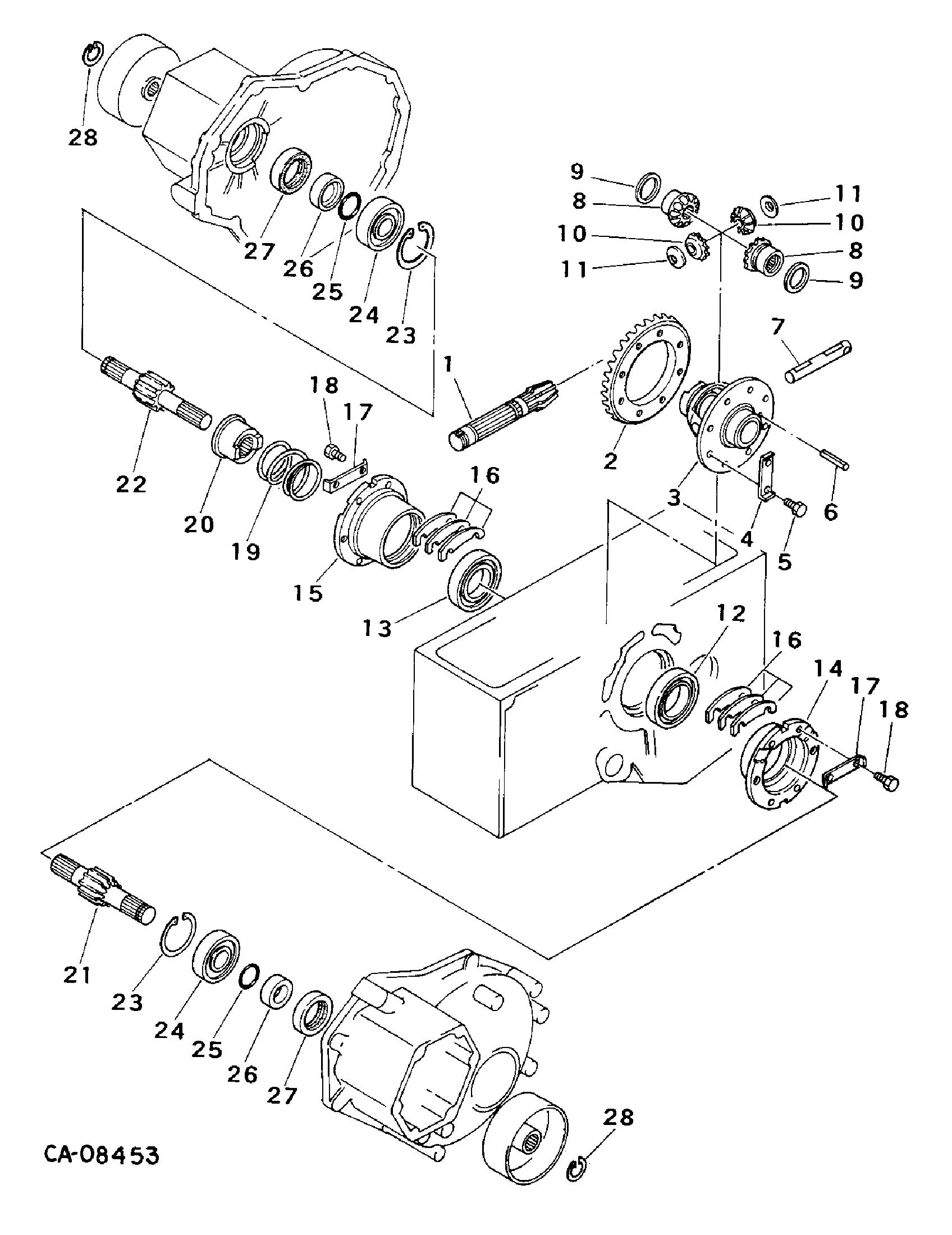 Case IH 234 - INTERNATIONAL DIESEL TRACTOR(01/82 - 12/88) Parts