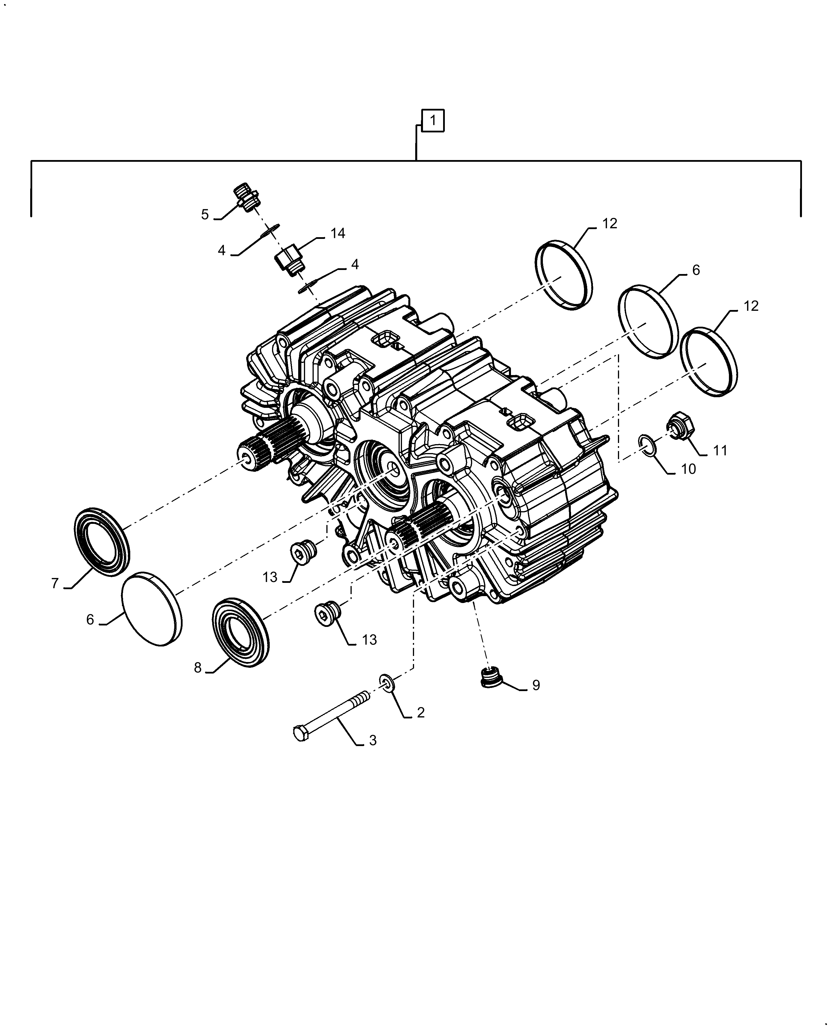 Case IH 4416 - CORN HEADER 16 ROW 22IN SPACING(05/17 - ) Parts