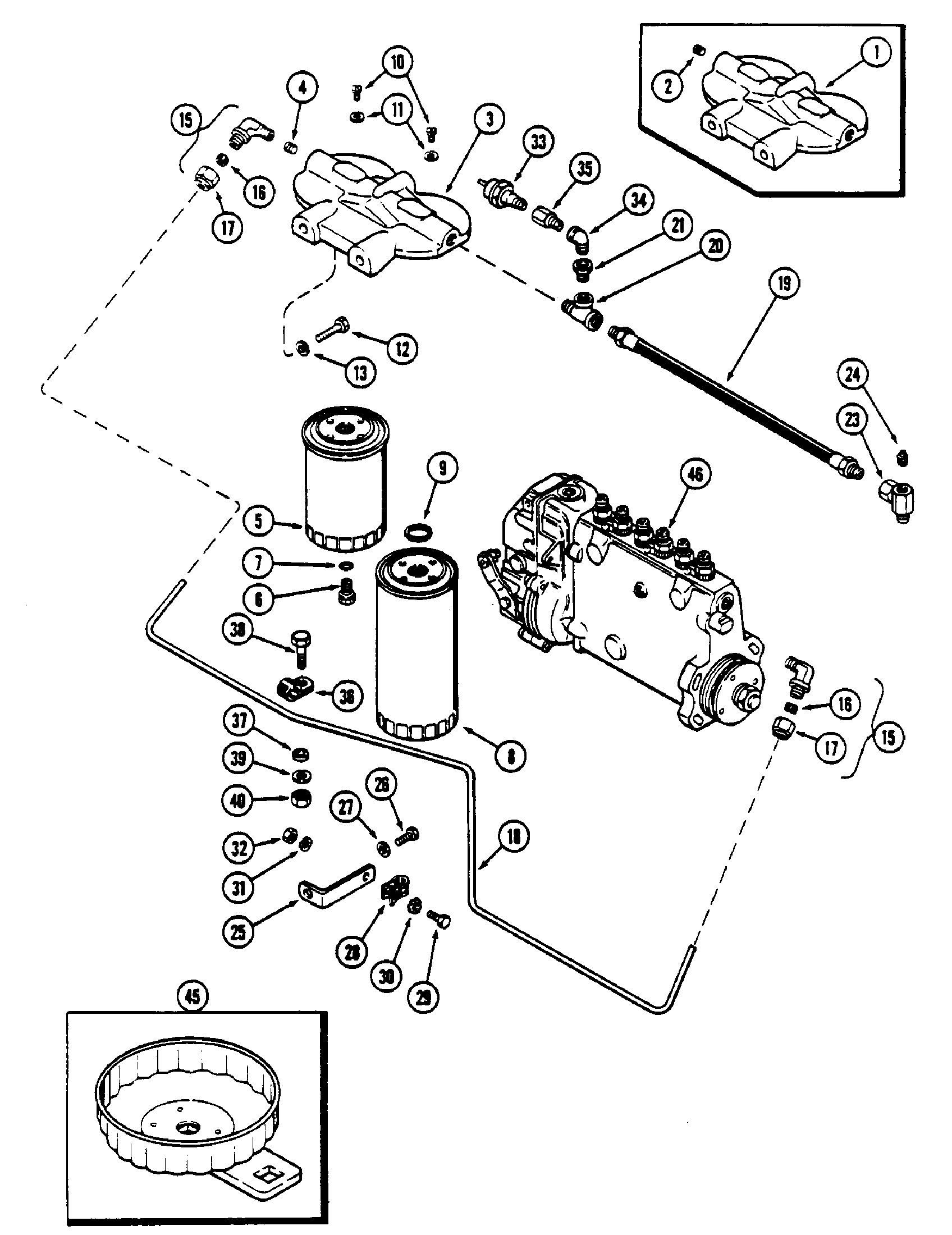 Case IH 4690 - CASE TRACTOR(01/79 - 12/83) Parts Diagrams
