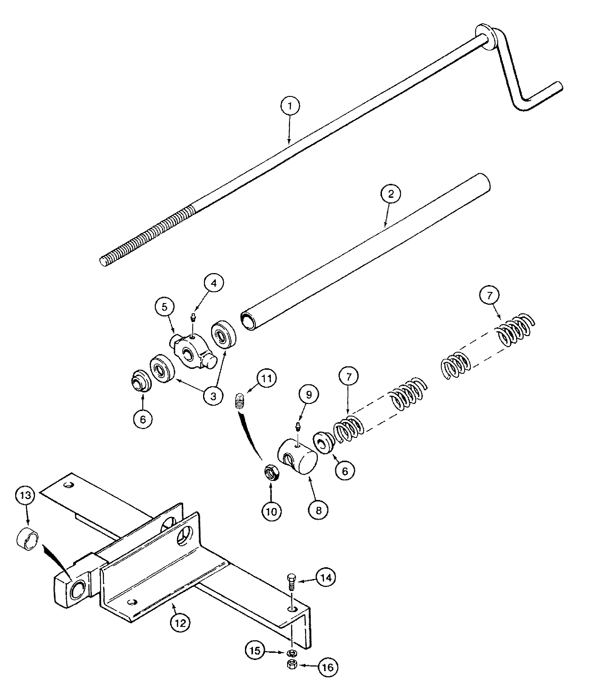 Case IH 485 - CASE IH DISK HARROW(01/75 - 12/02) Parts Diagrams