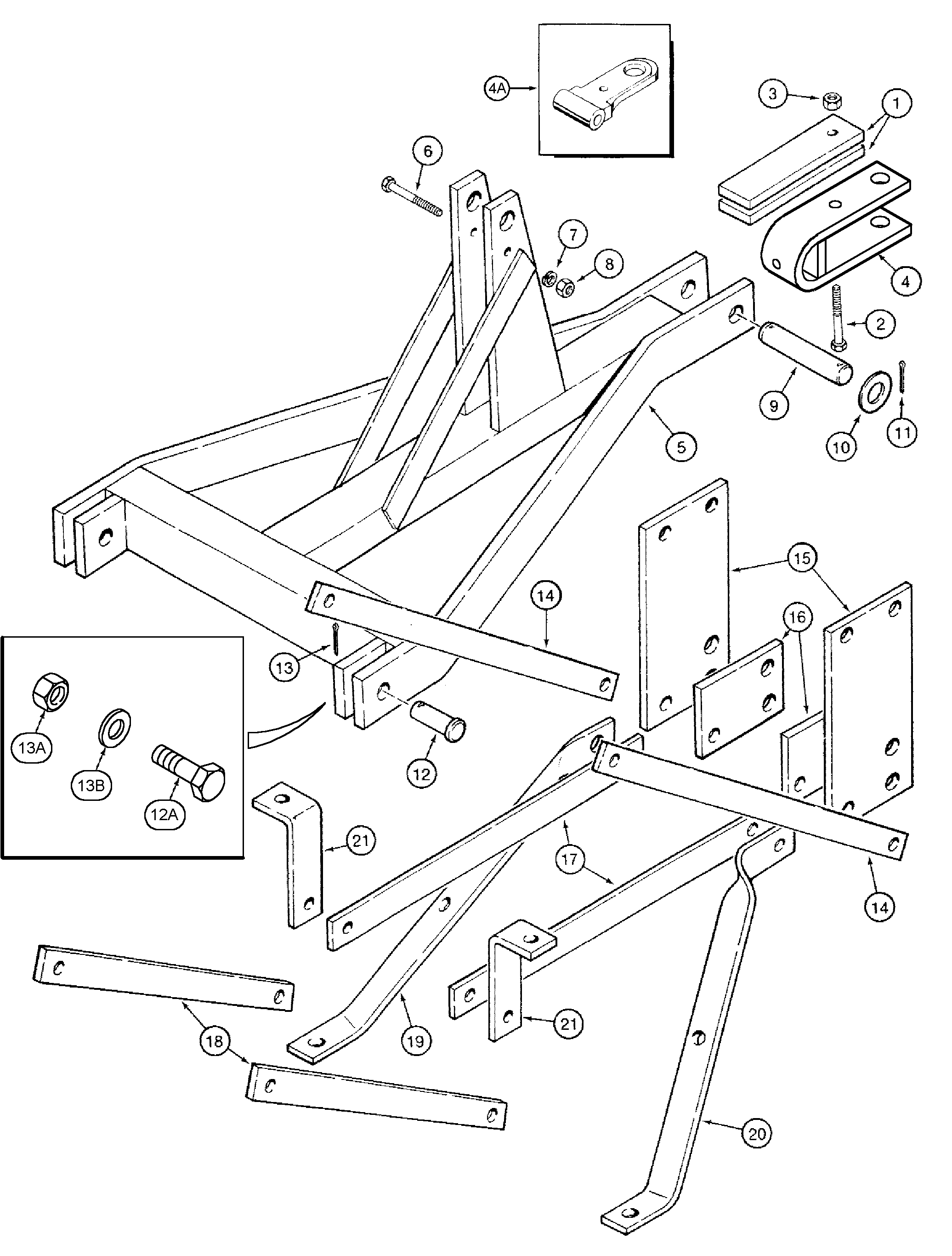 ぐりページ Case IH 501 - CASE IH DISK HARROW(01/76 - 12/02) Parts Diagrams