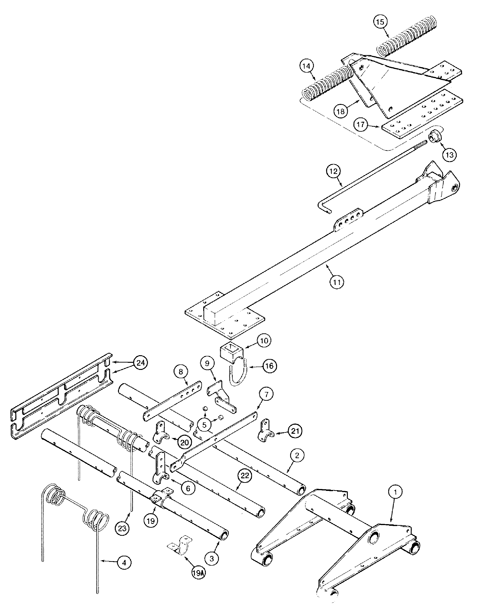 Case IH 501 - CASE IH DISK HARROW(01/76 - 12/02) Parts Diagrams