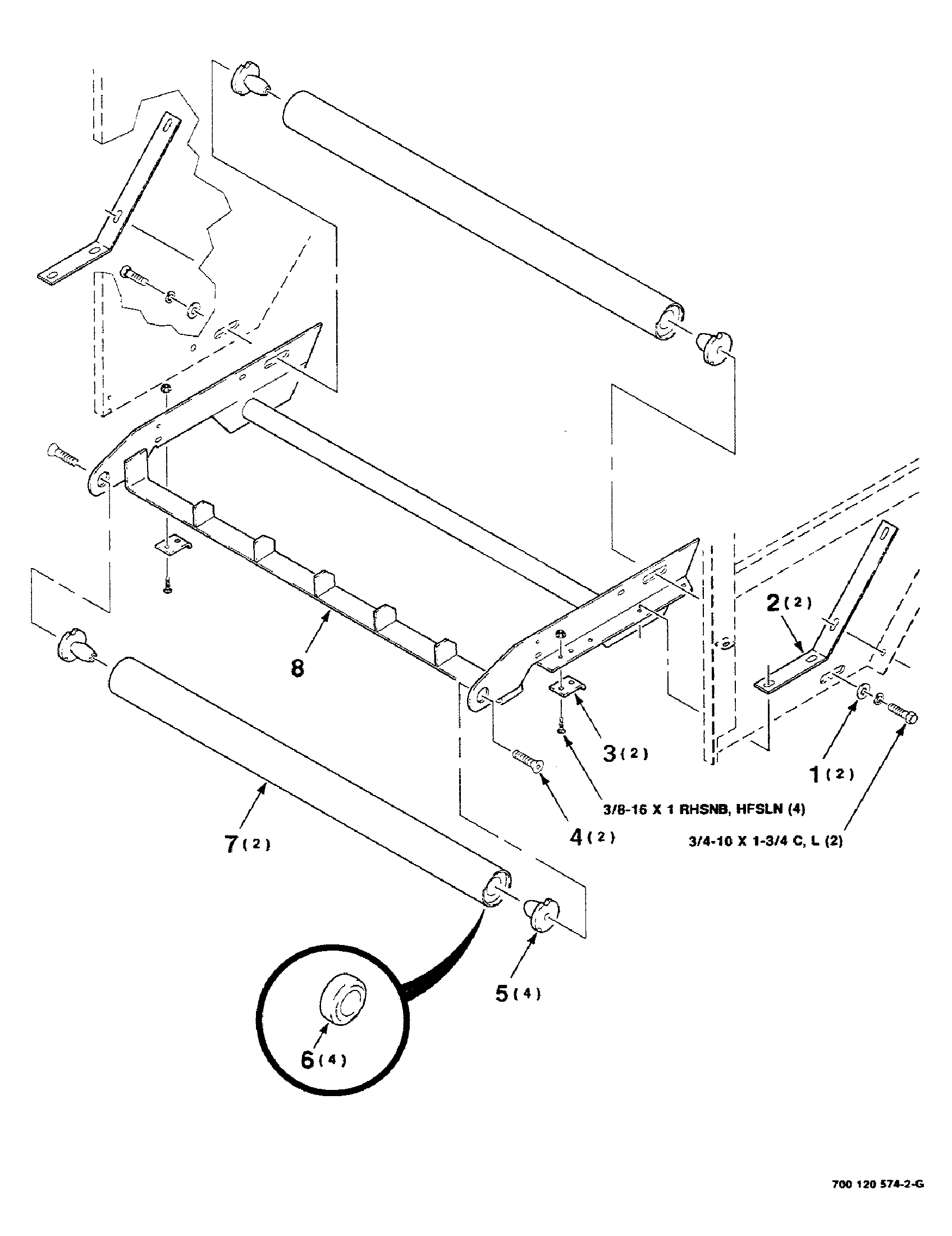 河内ページ Case IH 8430 - CASE IH ROUND BALER(01/88 - 12/00) Parts Diagrams