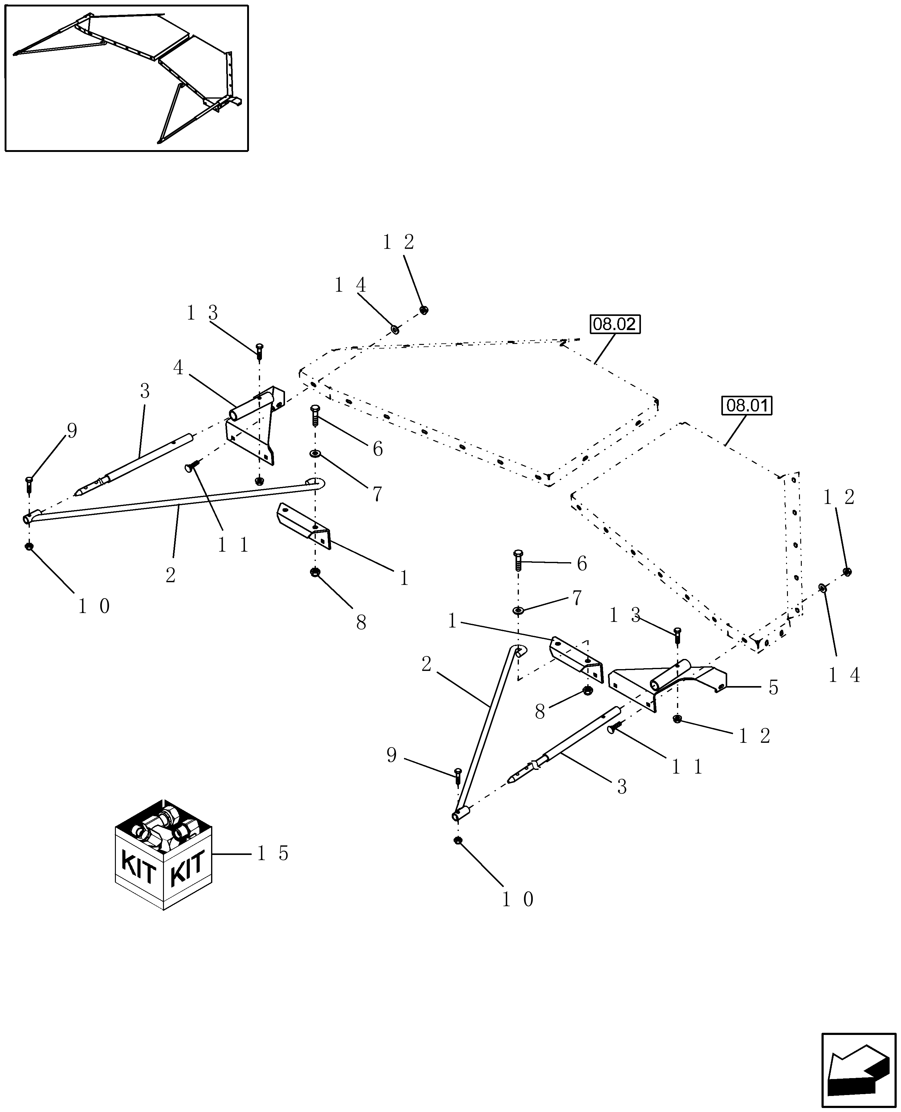 Case IH DCX131F - PIVOT TONGUE DISC MOWER CONDITIONER(09/07 Case IH DCX131F - PIVOT TONGUE DISC MOWER CONDITIONER(09/07