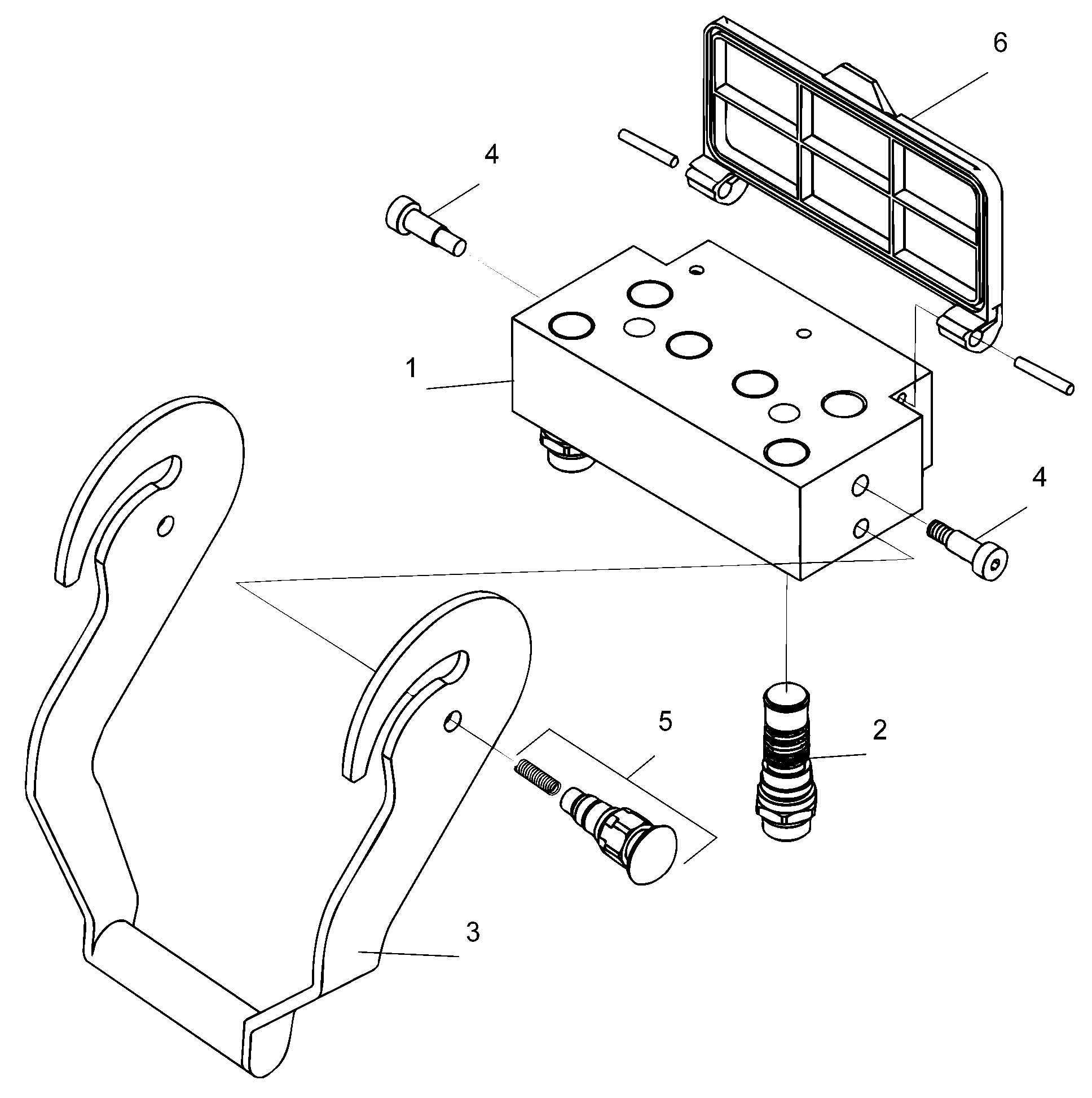 Case IH LX740 - FRONT END LOADER(02/07 - 12/09) Parts Diagrams