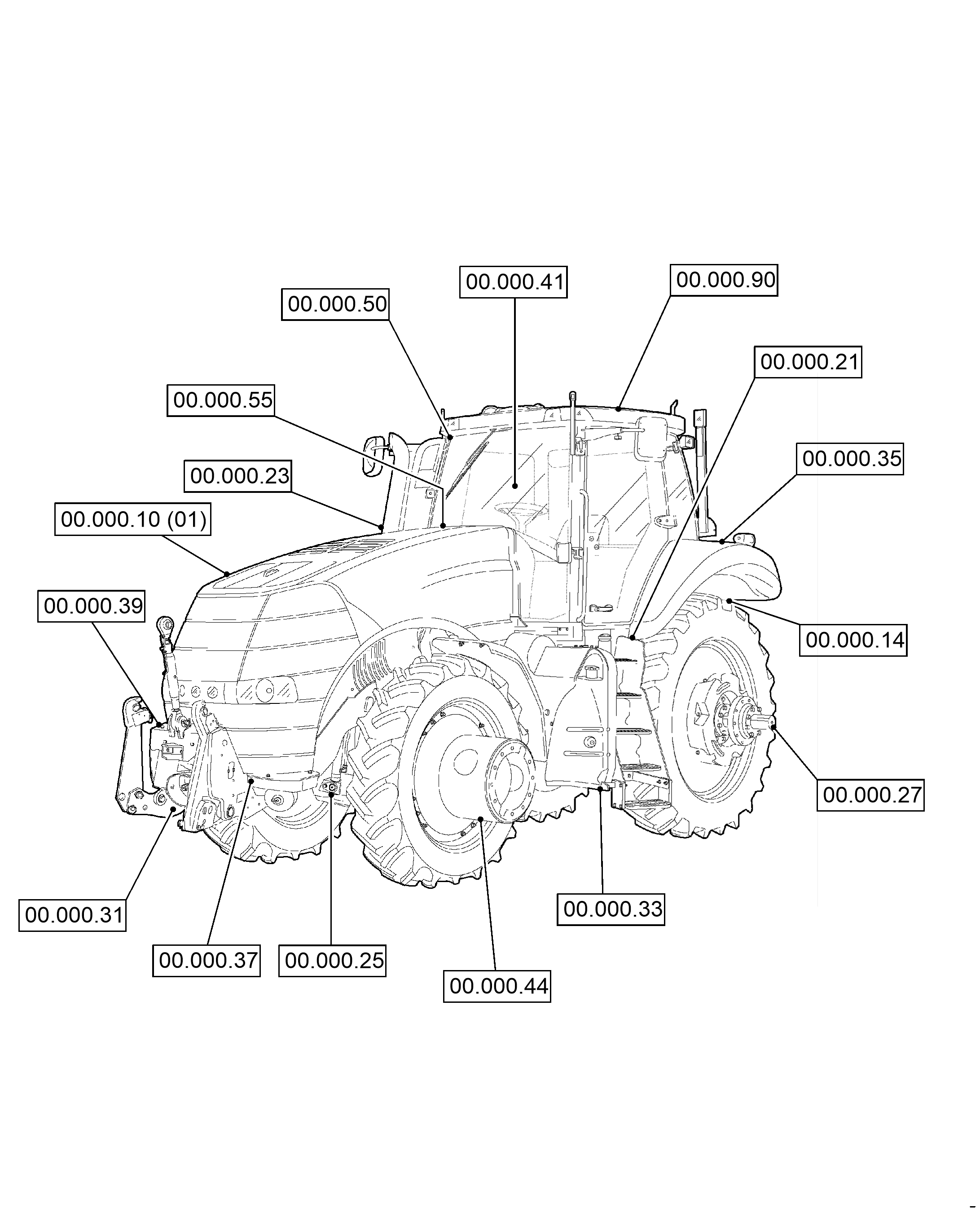 Case IH MAGNUM 315 - TRACTOR - TIER 4A(03/11 - 12/14) Parts