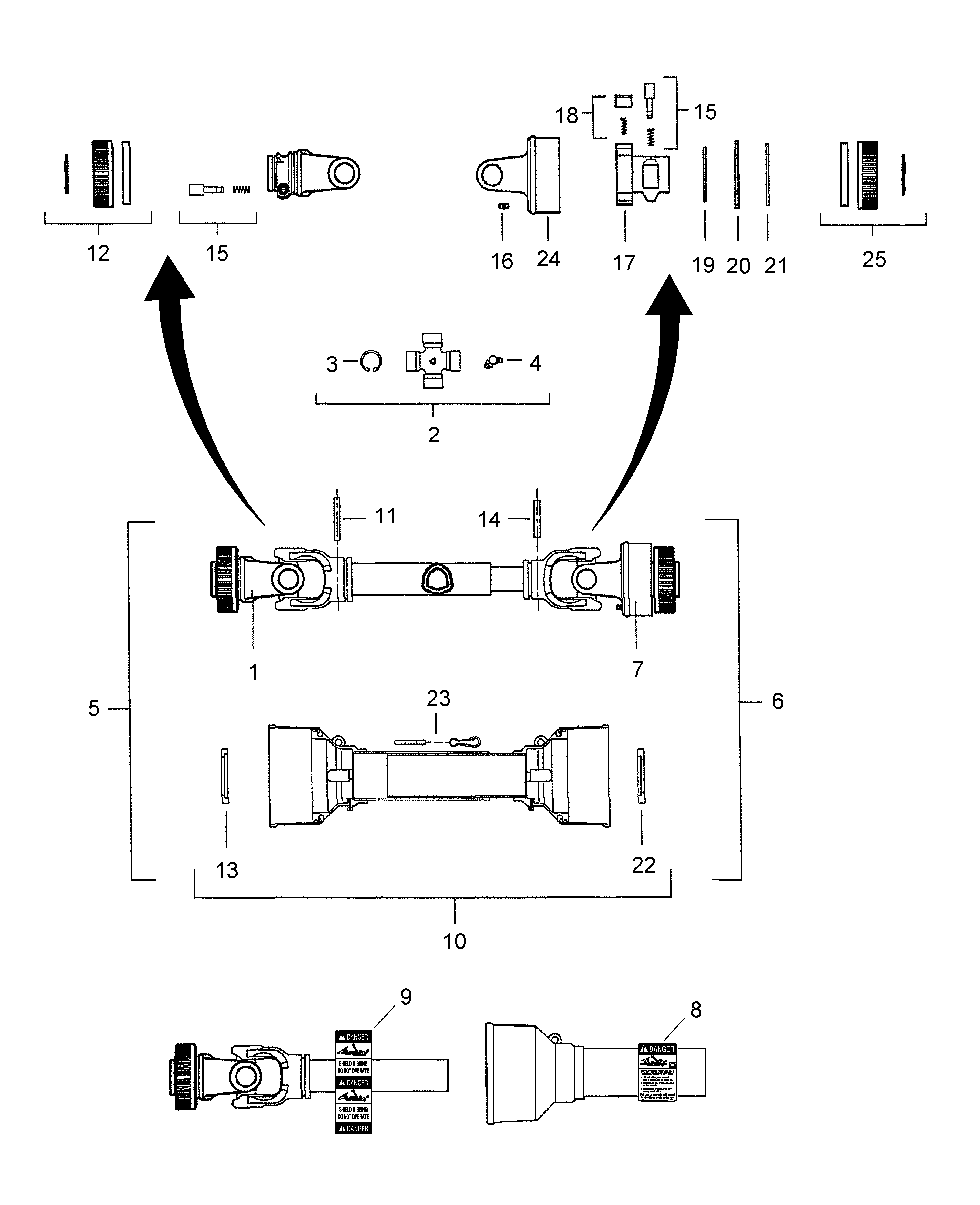 bscページ Case IH MDX21 - DISC MOWER(12/05 - 04/15) Parts Diagrams