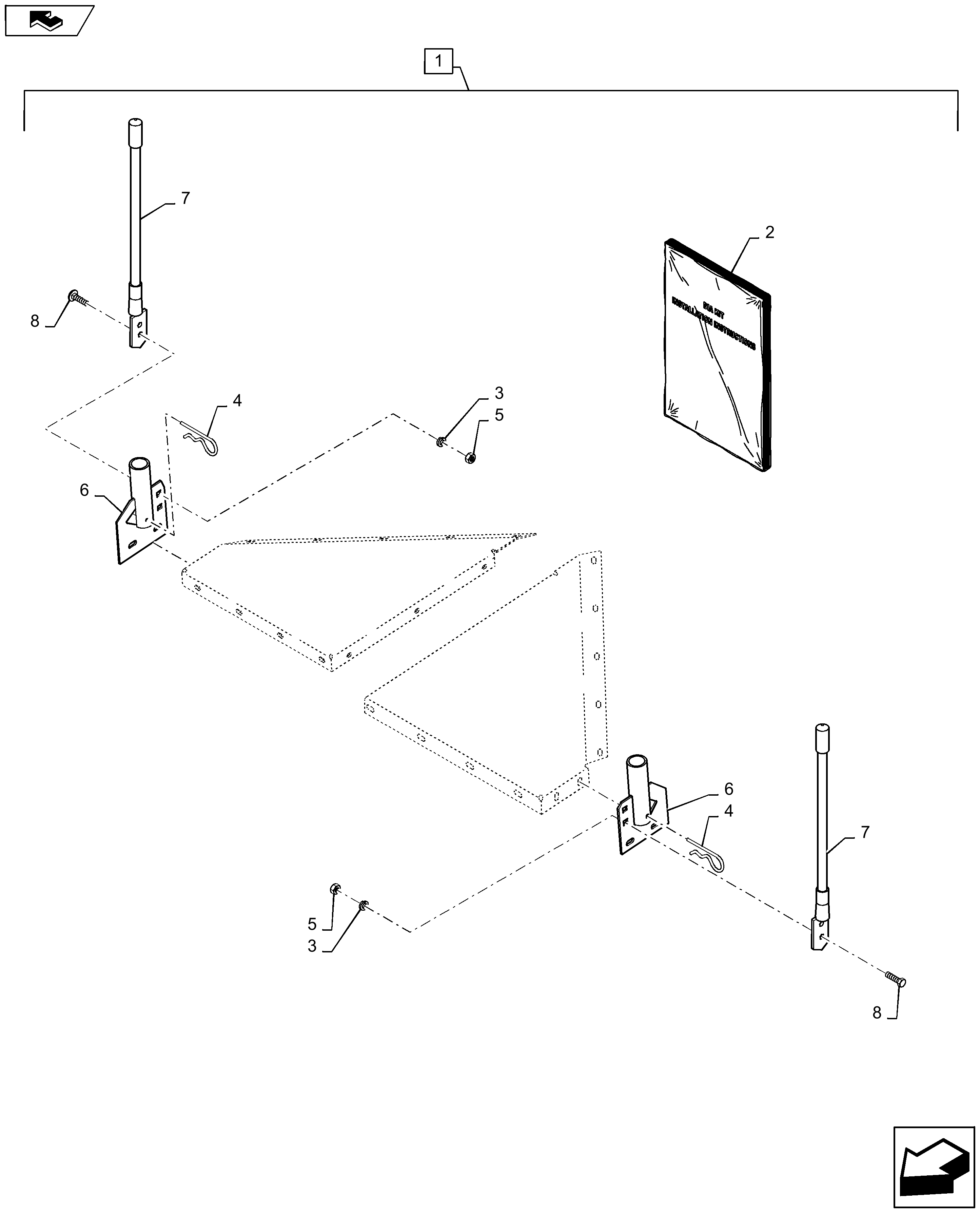 Case IH RDX131 - DISC HEADER(09/06 - 11/07) Parts Diagrams