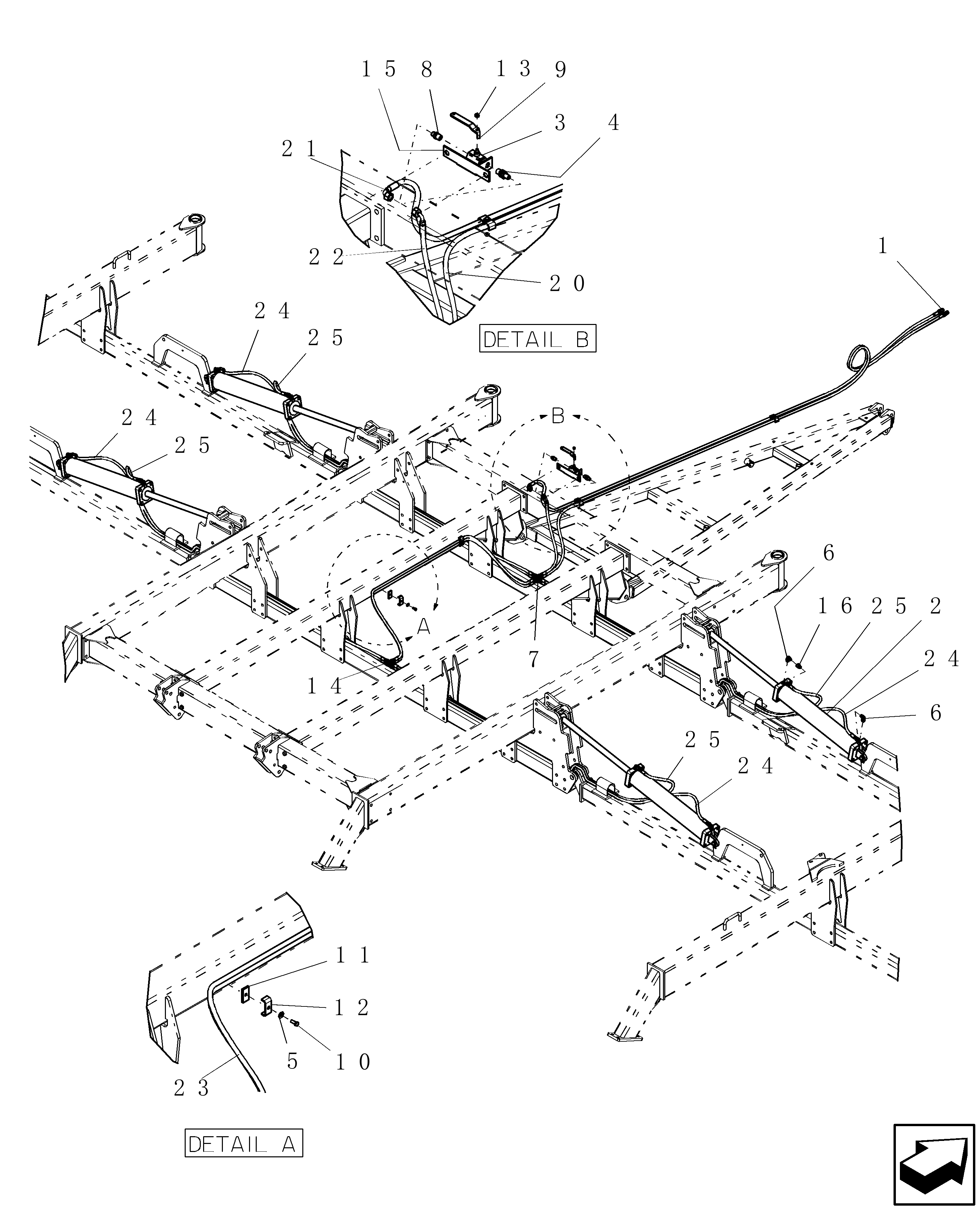 Case IH SDX40 - SINGLE DISK NO-TILL AIR DRILL(06/02 - 07/08) Parts Diagrams