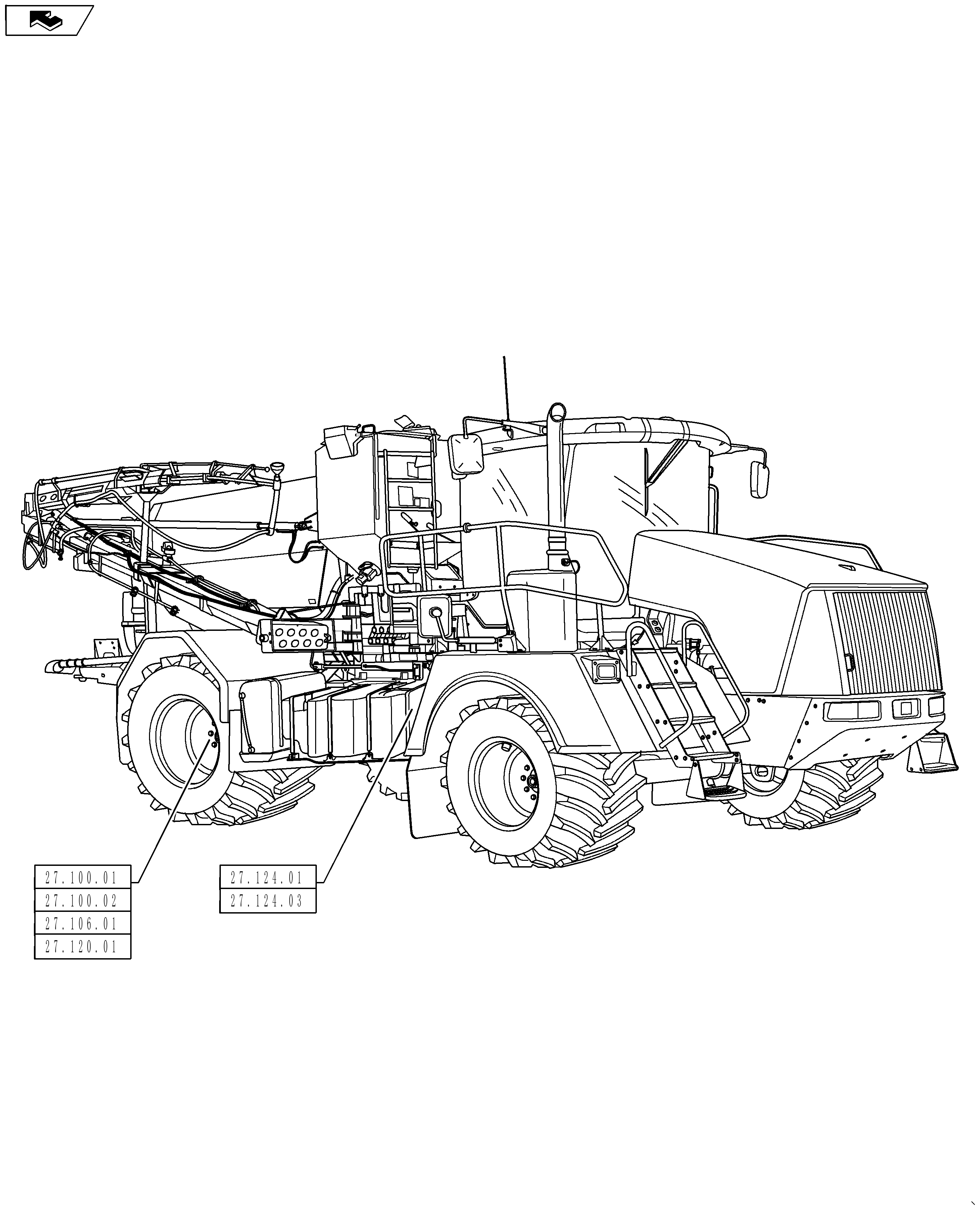 Case IH TITAN 4530 - FLOATER - TIER 4(02/12 - 12/14) Parts