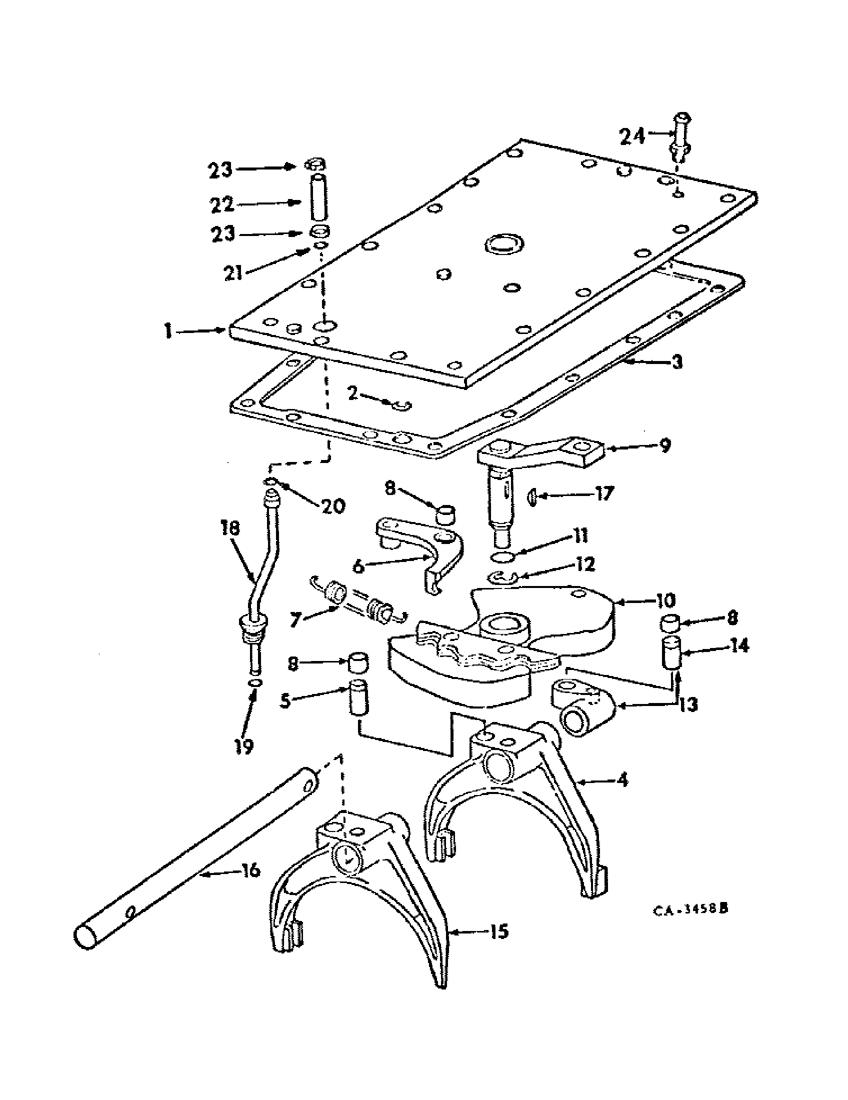 Case IH 464 - INTERNATIONAL TRACTOR(01/73 - 12/73) Parts Diagrams