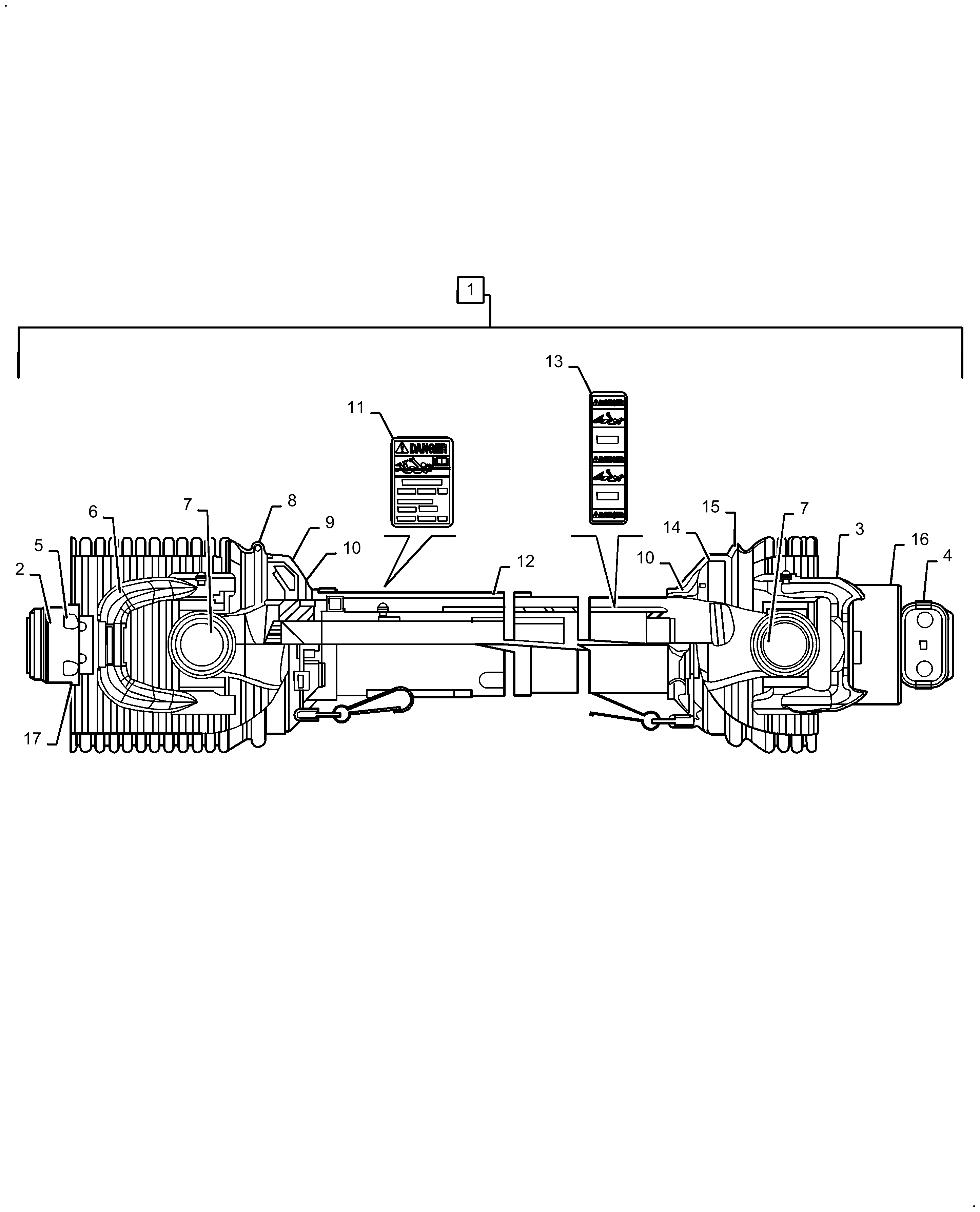 Corn Header Components Case IH 4412-N CORN HEADER 12 ROW 30IN SPACING 04/20 Parts Diagrams