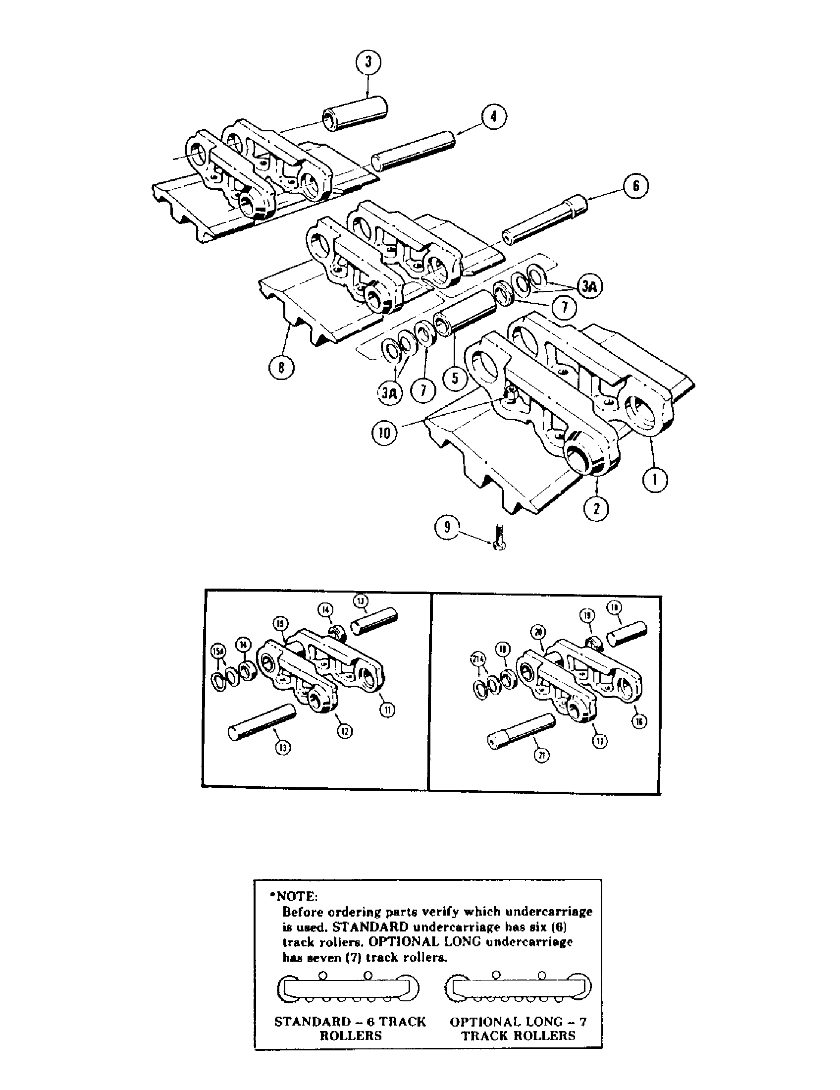 Case IH 880B CASE CRAWLER EXCAVATOR 01/76 12/80 Parts Diagrams