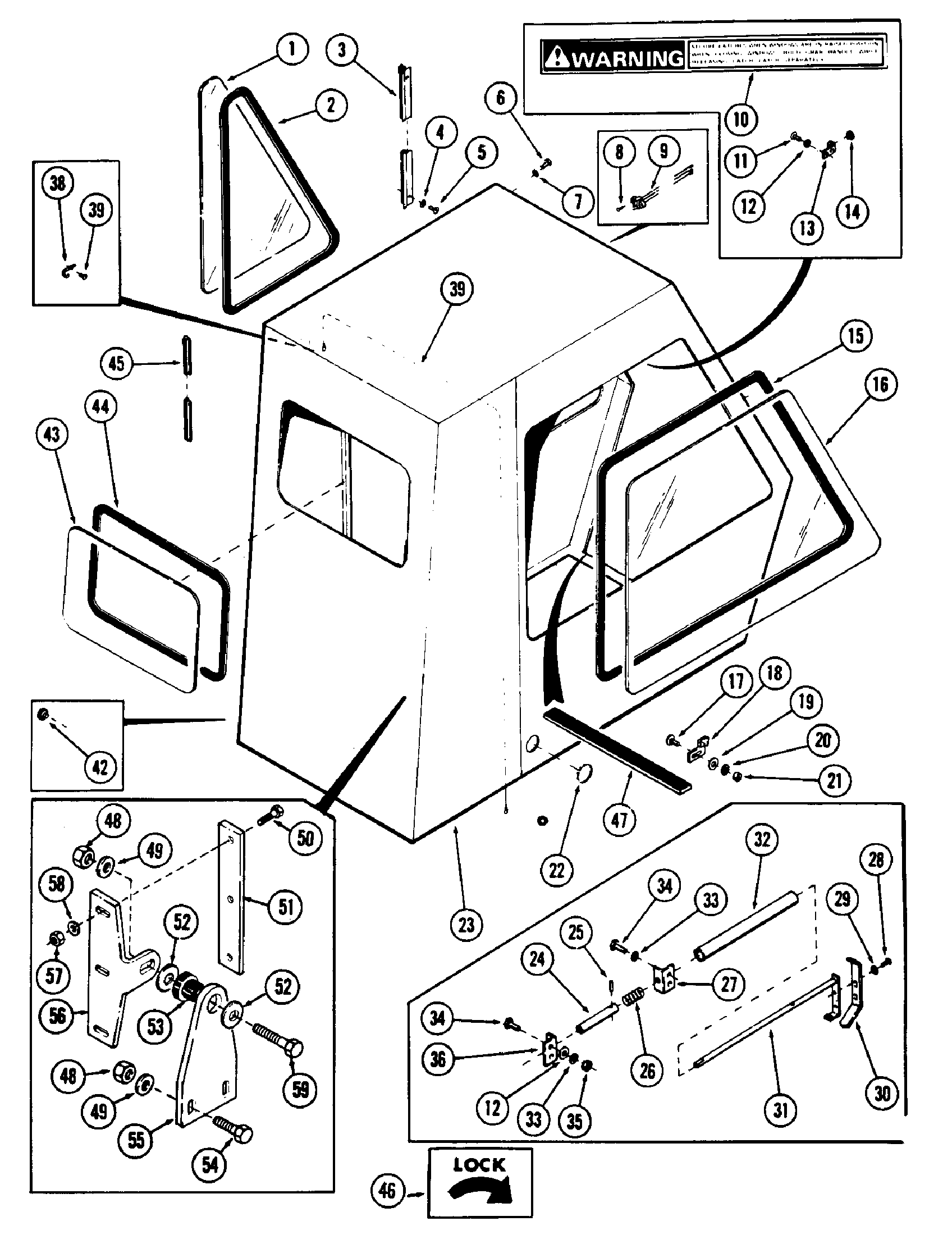 Case IH 880B CASE CRAWLER EXCAVATOR 01/76 12/80 Parts Diagrams
