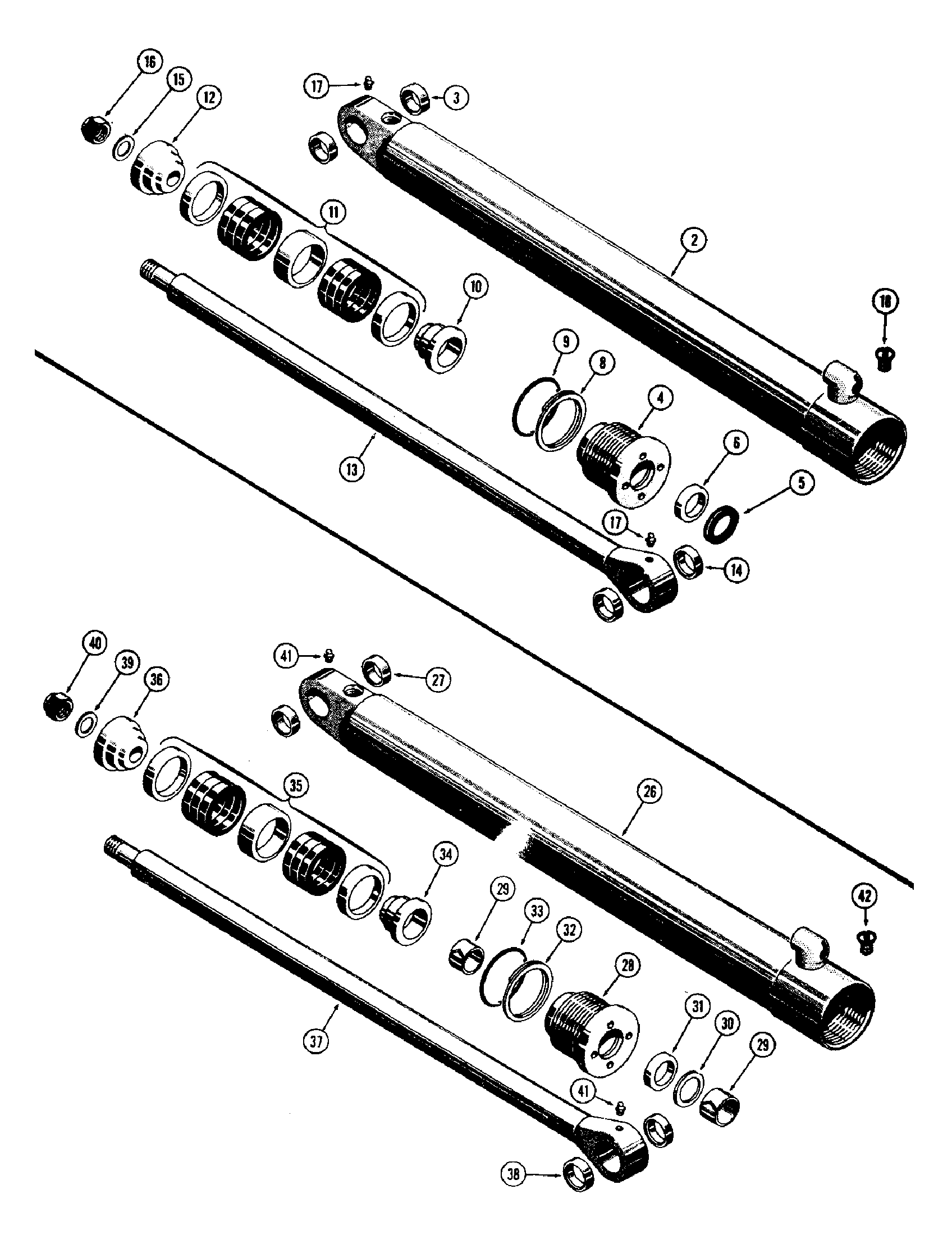 Case IH 31 BACKHOE 01/60 12/63 Parts Diagrams