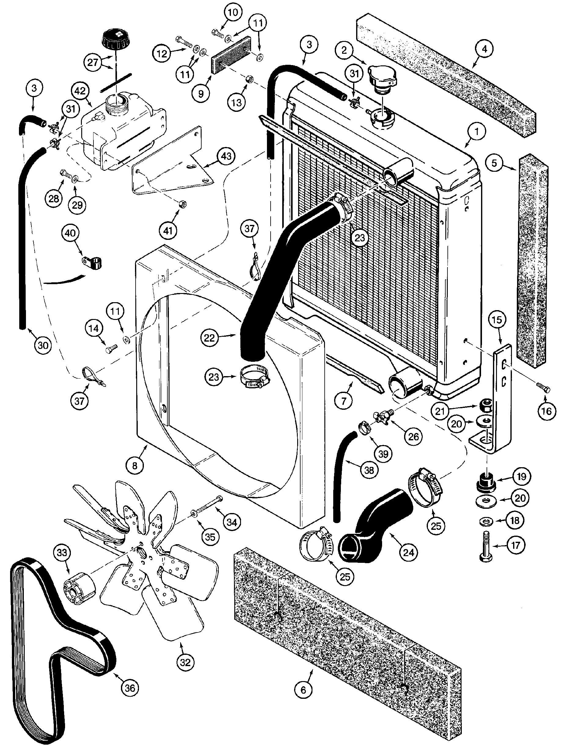 なりページ　SCO-61/CW Case IH 960 CASE TURBO TRENCHER 07/92 12/04 Parts Diagrams