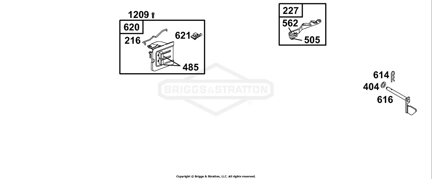 Briggs & Stratton 137202-1125-e1 Parts Diagrams