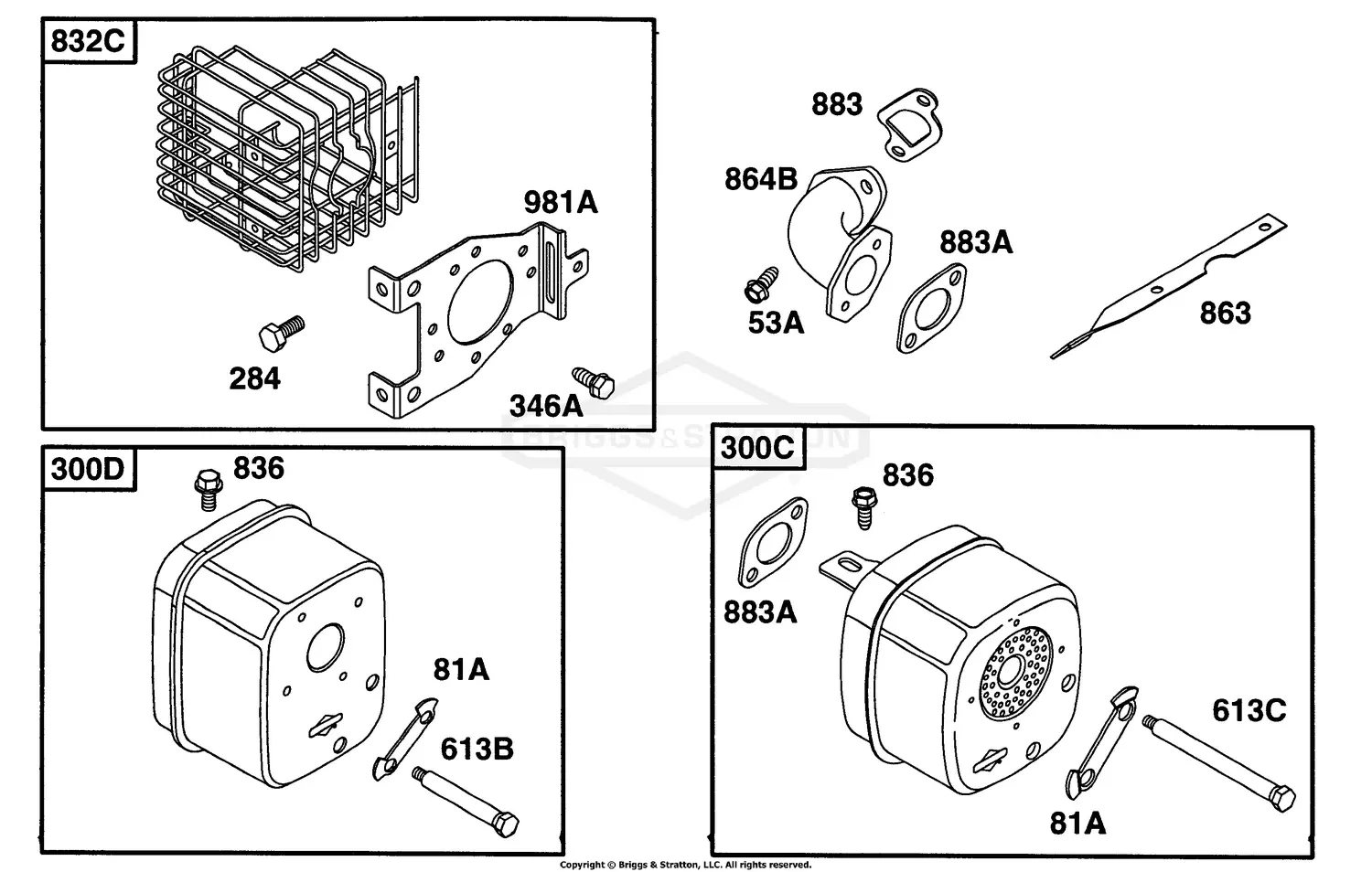▶︎▷▶︎ Briggs & Stratton 161432-0070-01 Parts Diagrams