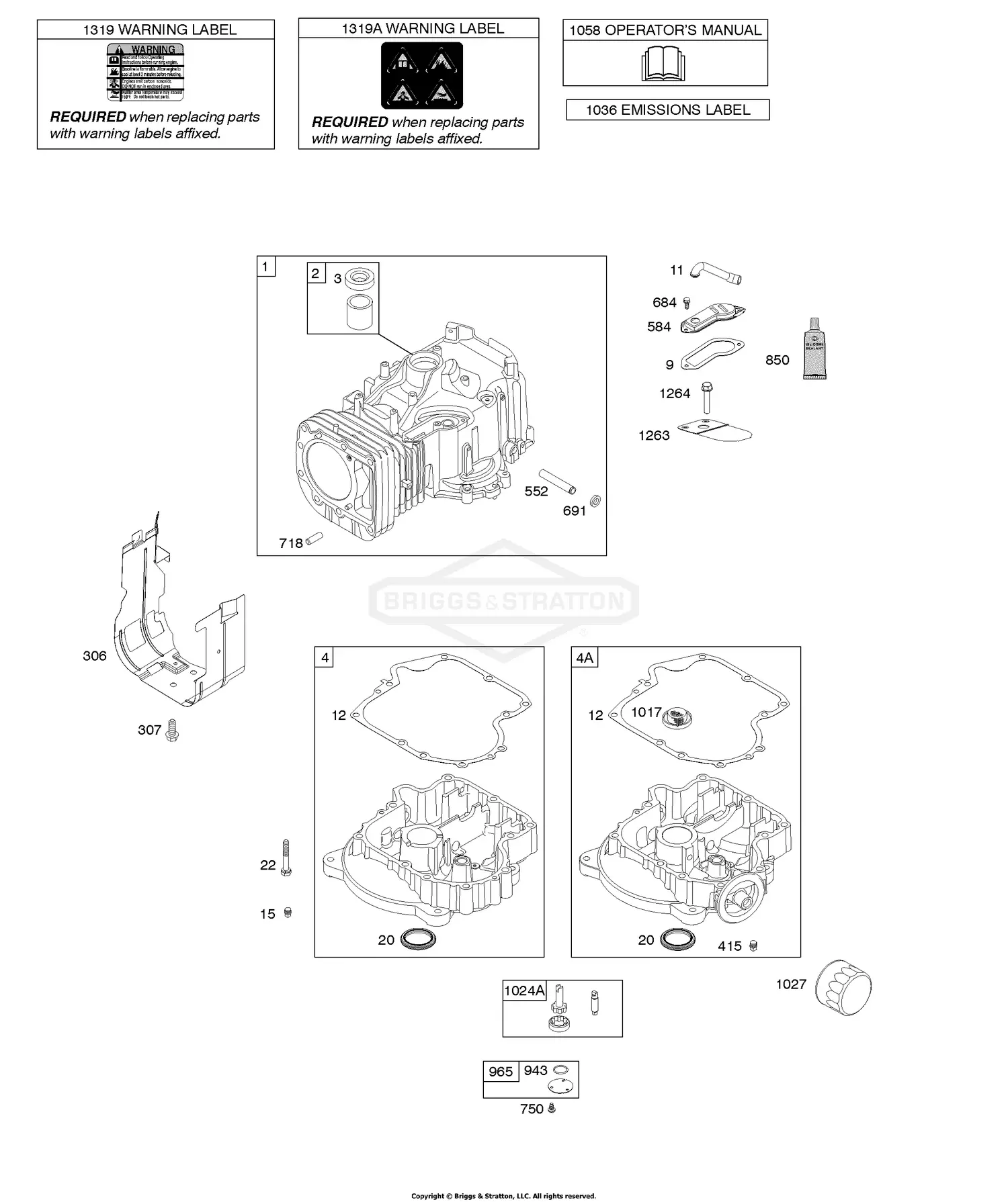 Briggs & Stratton 217802-0110-b1 Parts Diagrams Briggs & Stratton 217802-0110-b1 Parts Diagrams