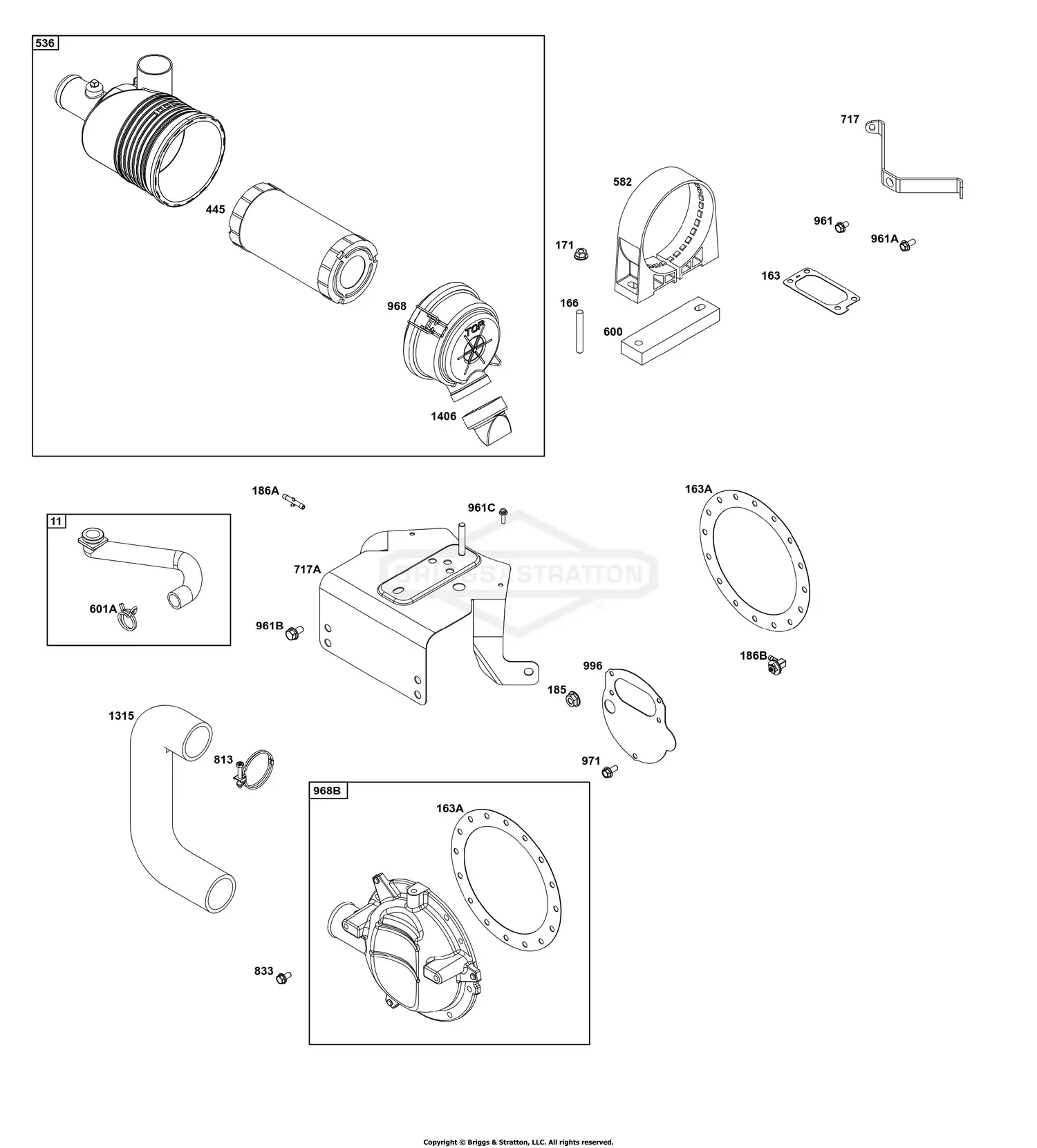 Briggs & Stratton 385777-0139-g1 Parts Diagrams