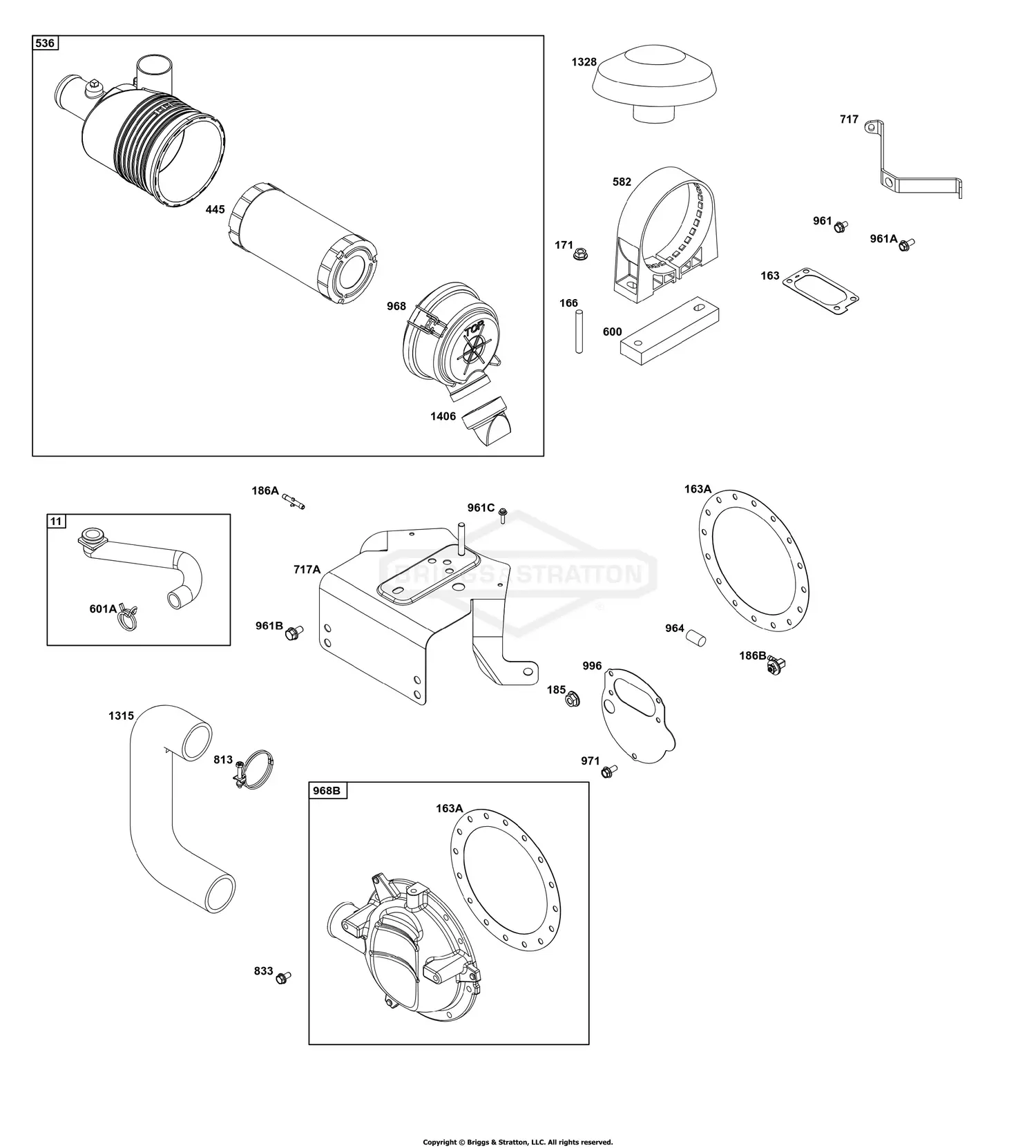 Briggs & Stratton 385777-2314-g1 Parts Diagrams