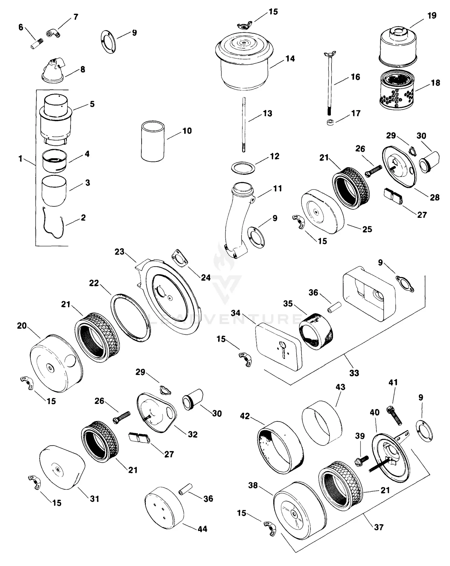 Kohler K181-30312 BASIC Parts Diagrams
