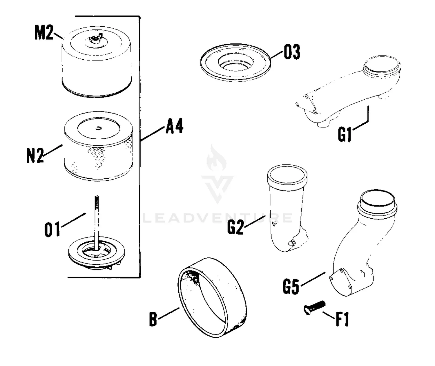 Kohler K241-46423 WHITEMAN INDUSTRIES Parts Diagrams