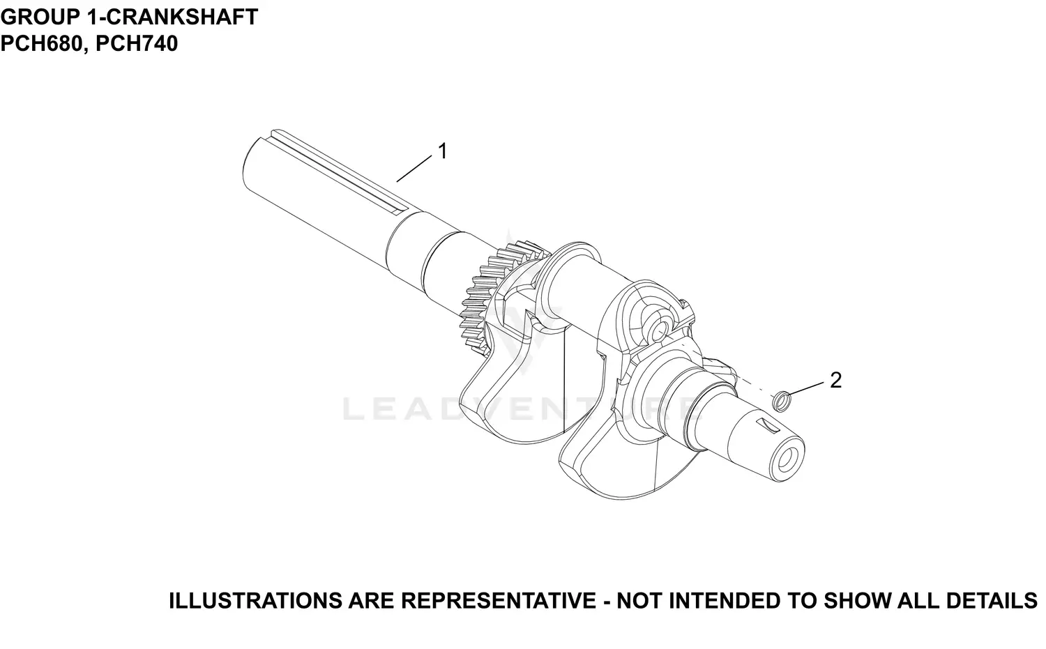 Kohler PCH680-3012 Toro Parts Diagrams