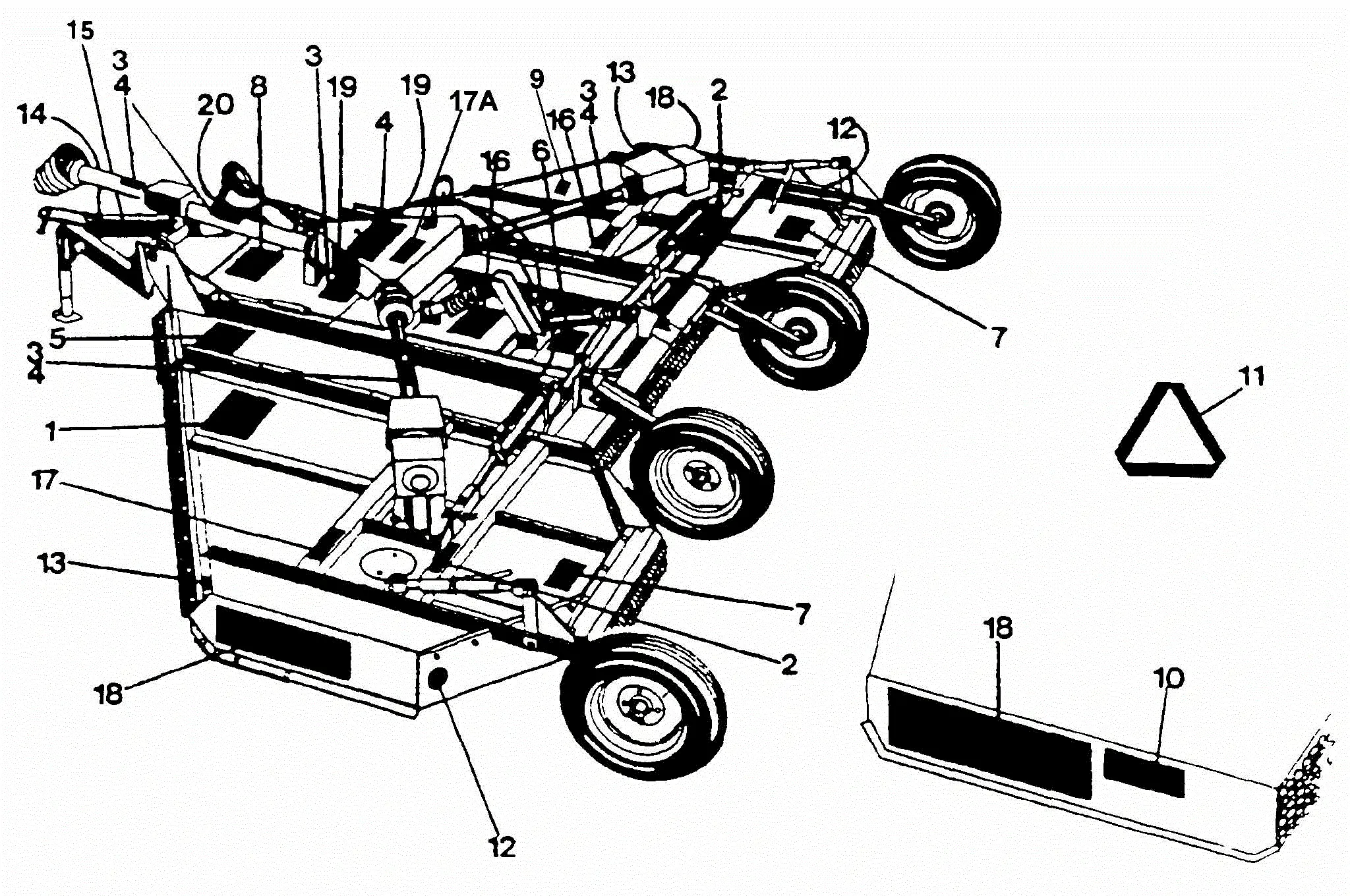 Alamo A415 (Dec-94) Parts Diagrams