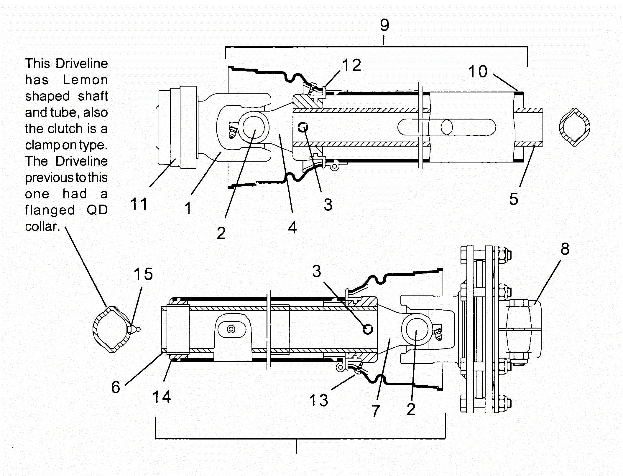Alamo A60B & A72B (03-04) Parts Diagrams