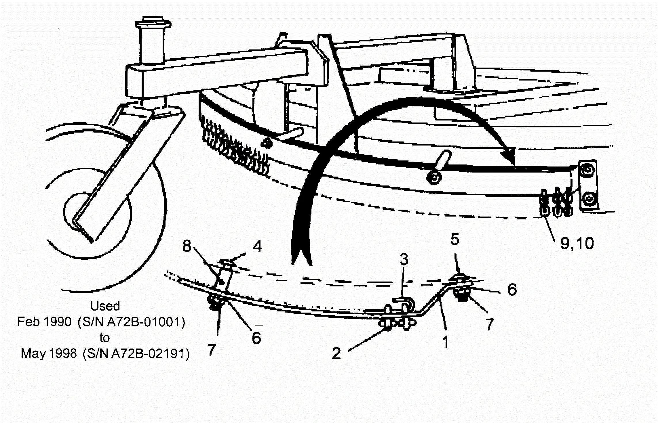 Alamo A72B ARCHIVE (02-90 TO 09-05) Parts Diagrams