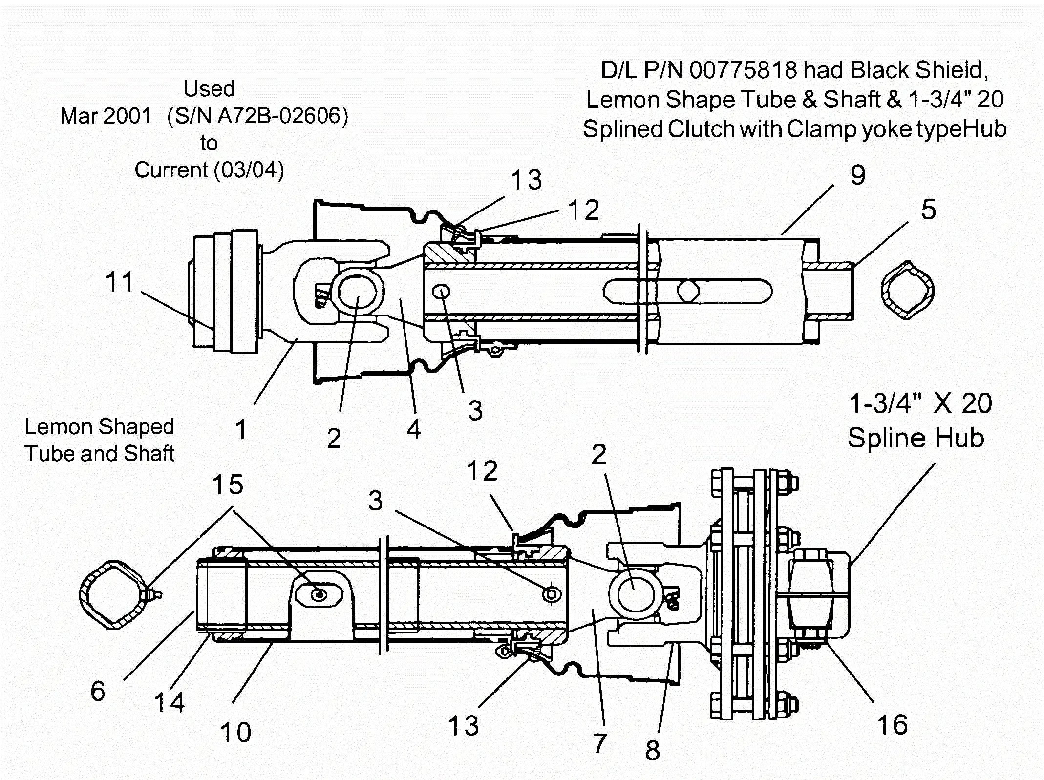 Alamo A72B ARCHIVE (02-90 TO 09-05) Parts Diagrams